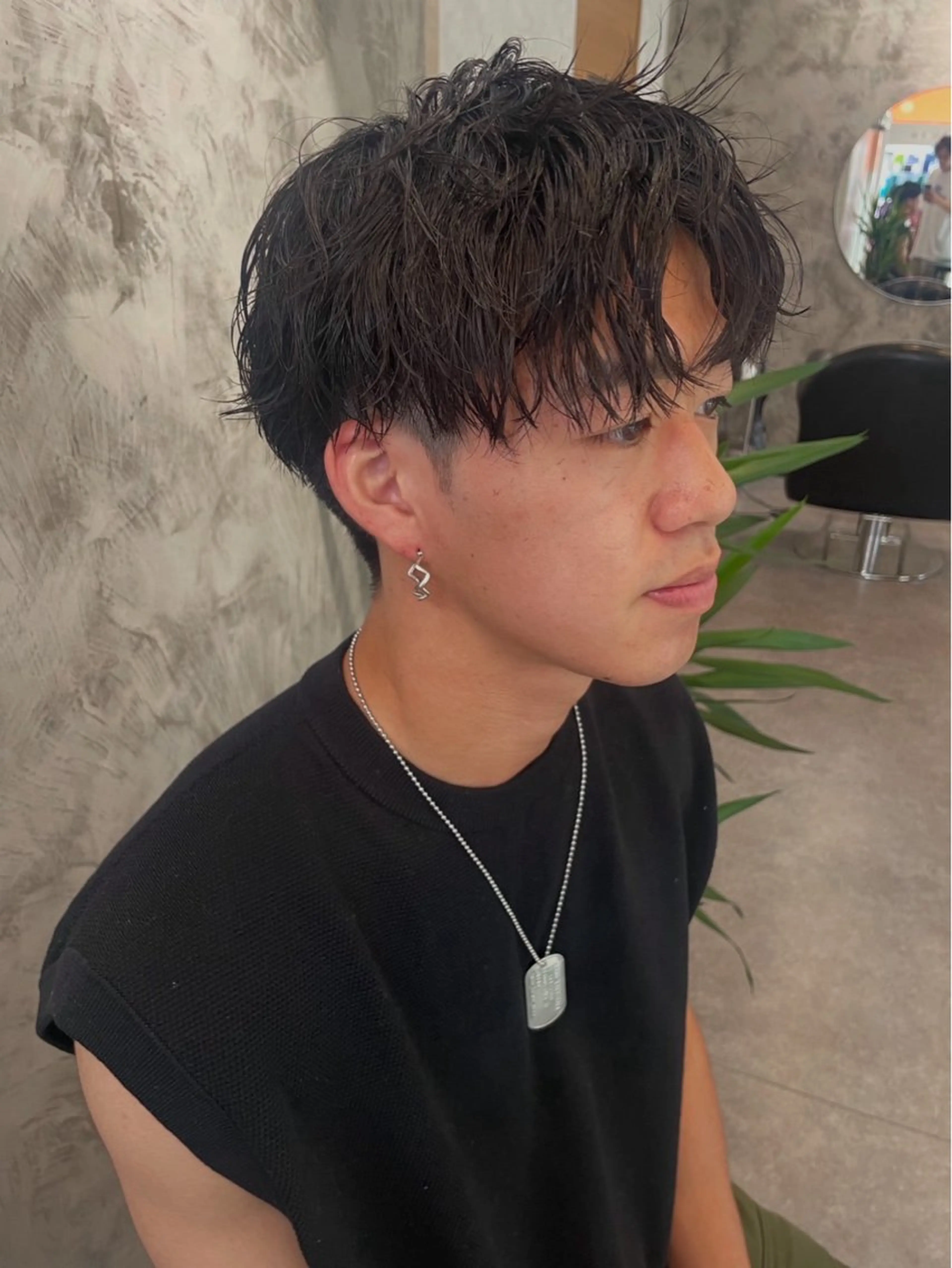 パーマ メンズ 野々市市役所徒歩1分 /メンズ特化サロンのヘアスタイル