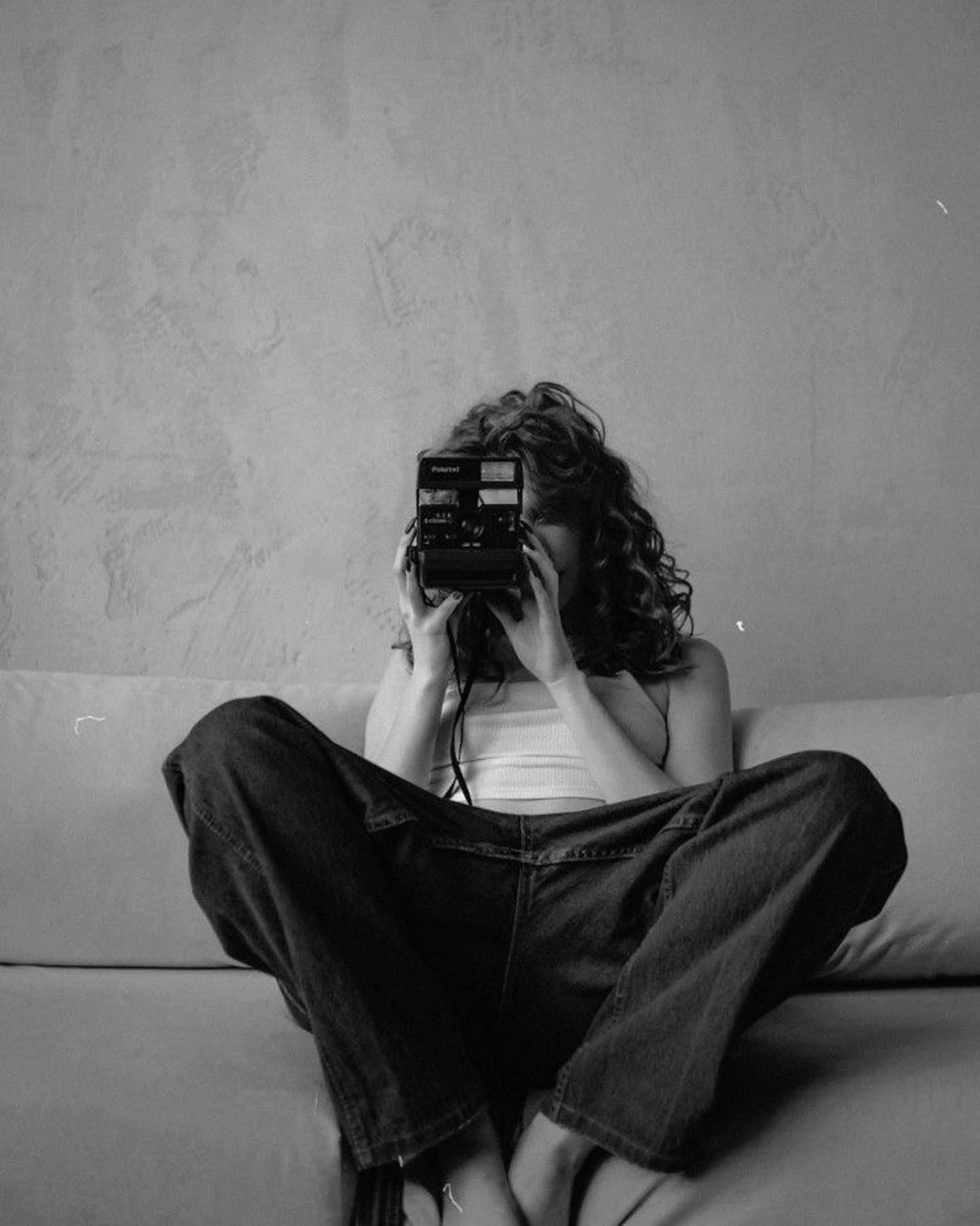 セミロング パーマ 透ける艶カラー💎 ミオのヘアスタイル