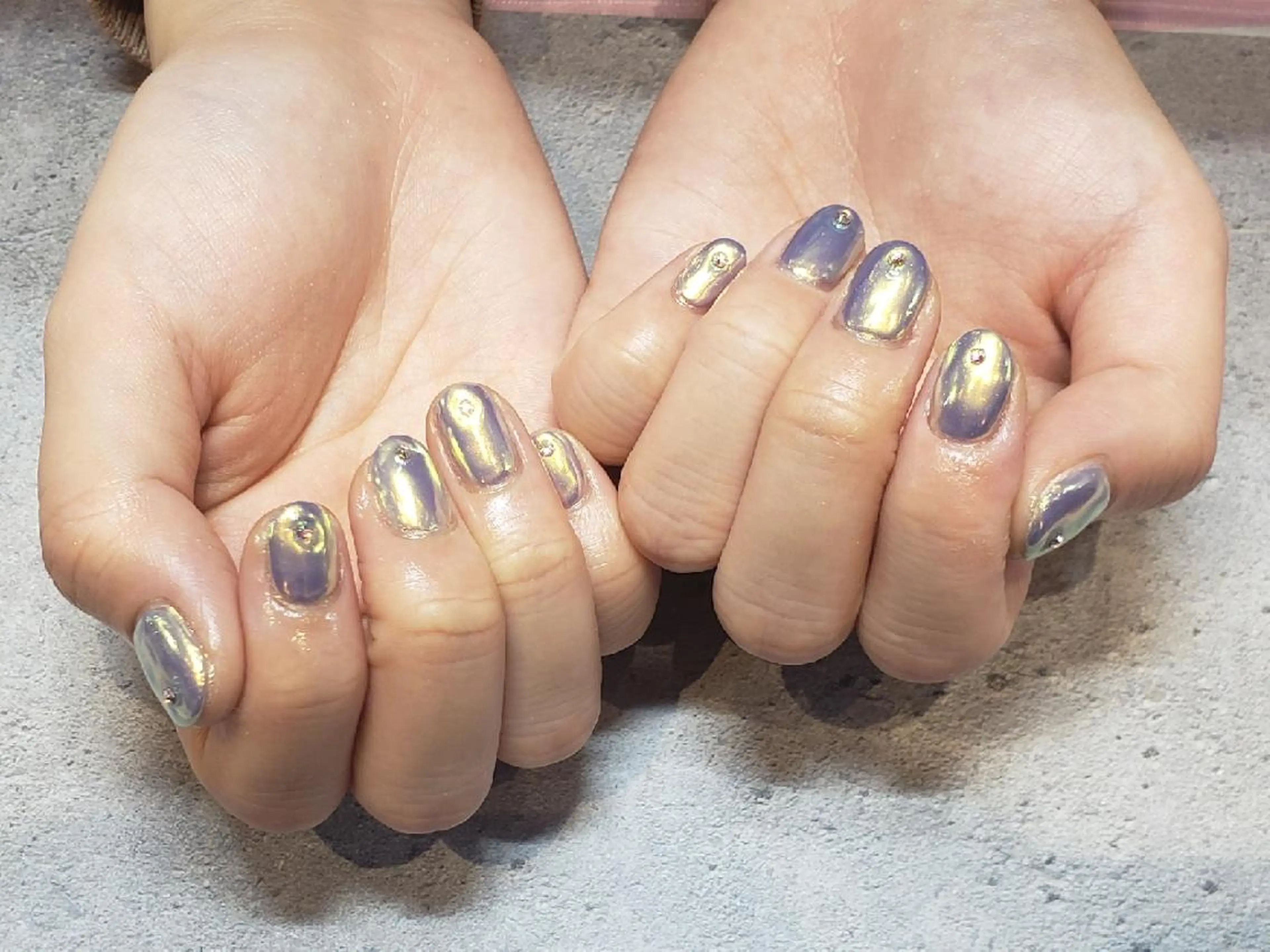 ネイル オーロラネイル ෆ‪‪Udono Maiෆ‪‪のマツエク・マツパデザイン