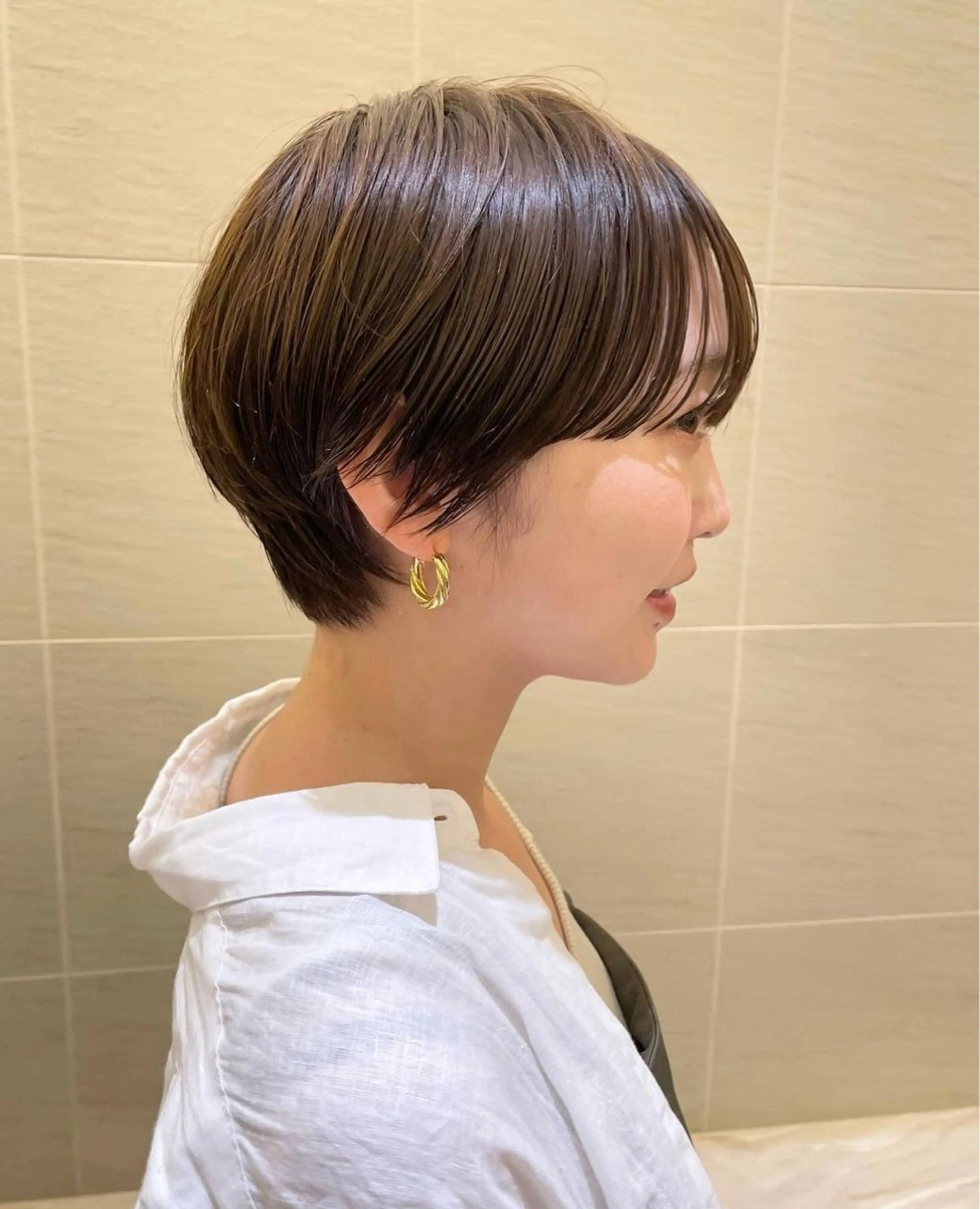 ショート ボブ ショートヘア 撮影モデル様募集 直樹のヘアスタイル