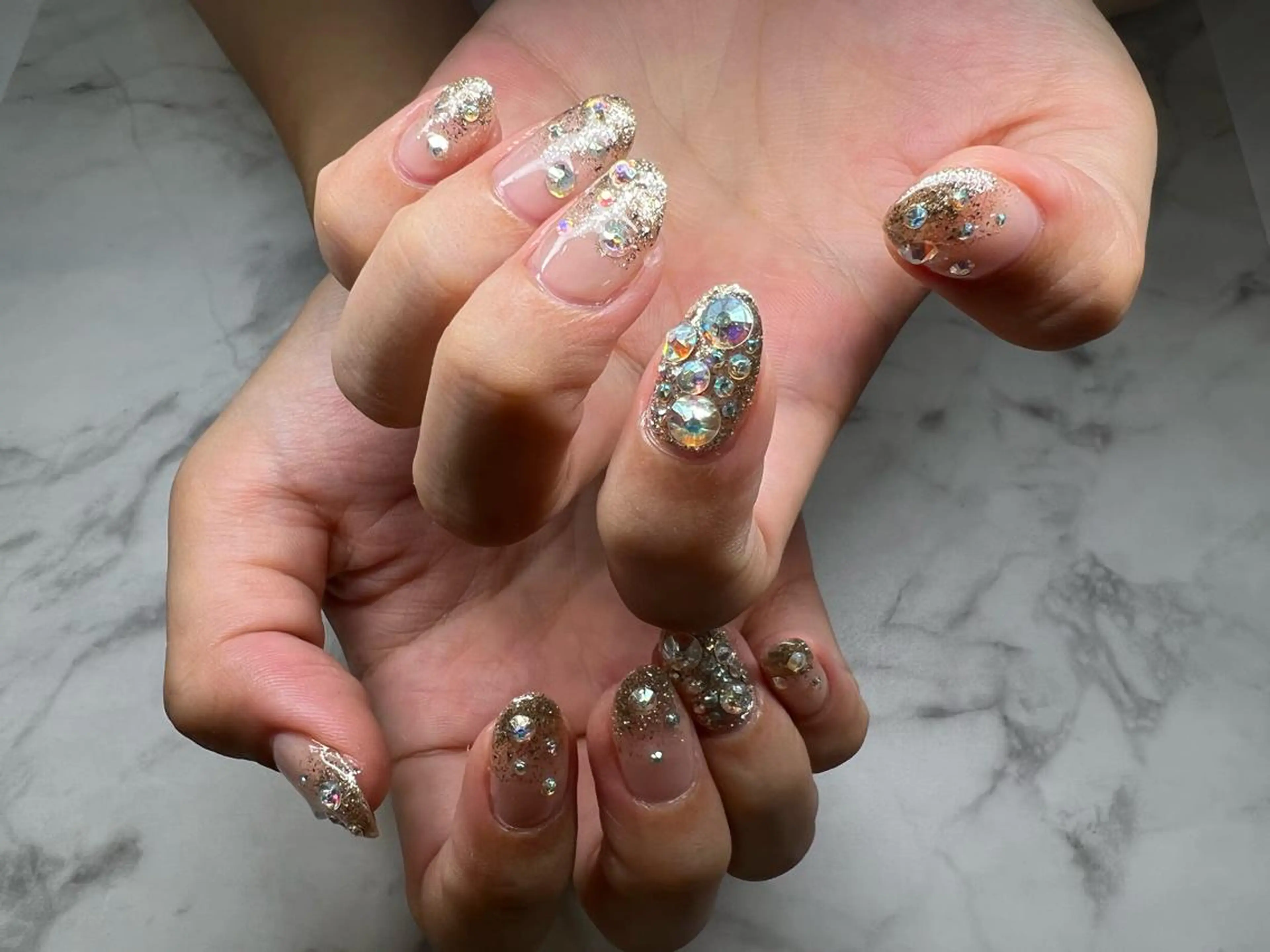 ネイル ブライダルネイル nail&eyelash sourire（スリール） byPRESSNAIL&EYELASH所属・Sourire つぼしたのネイルデザイン