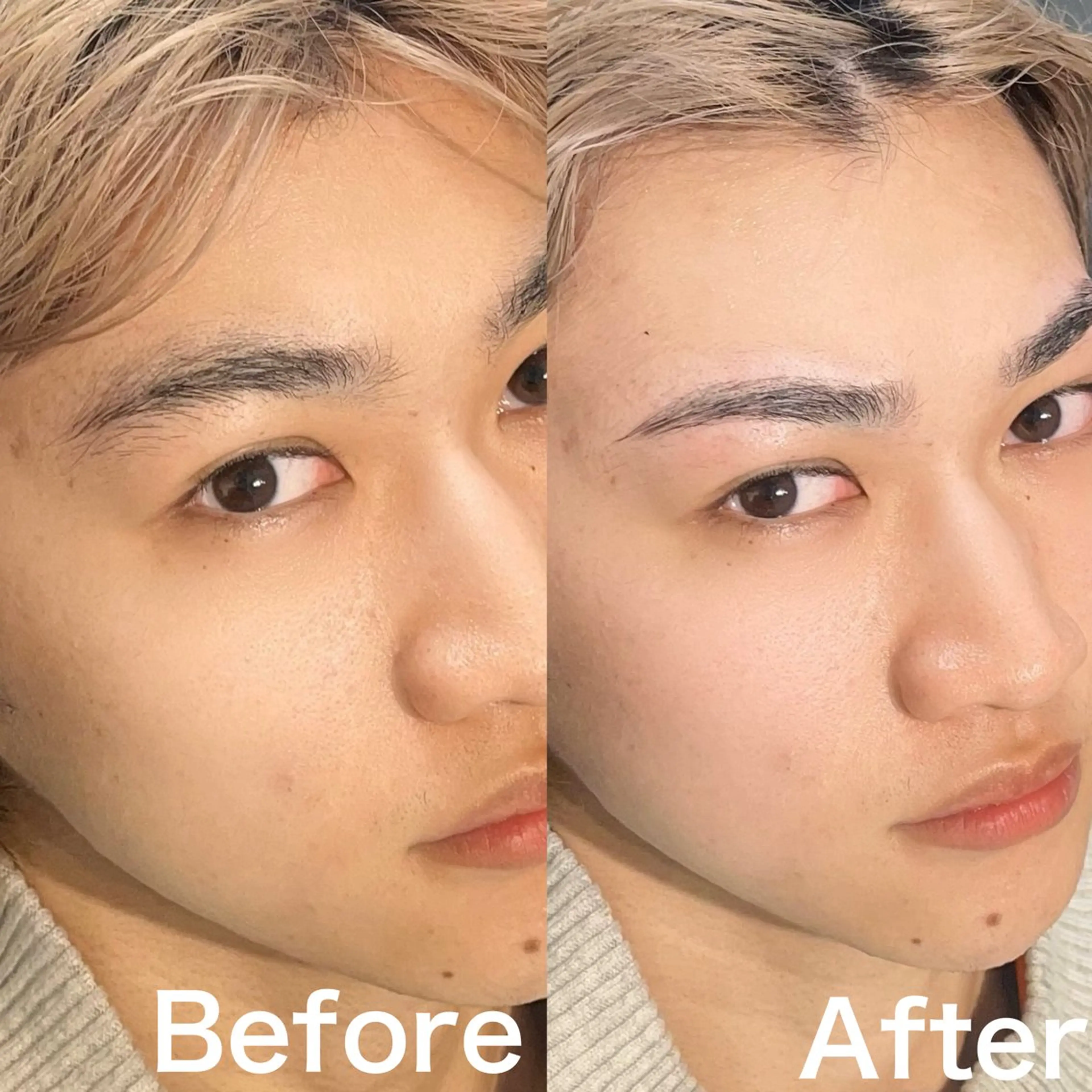 【U22以下限定(社会人でも適応可)】“半額”メンズ眉毛Wax通常6,600円→3,800円の写真