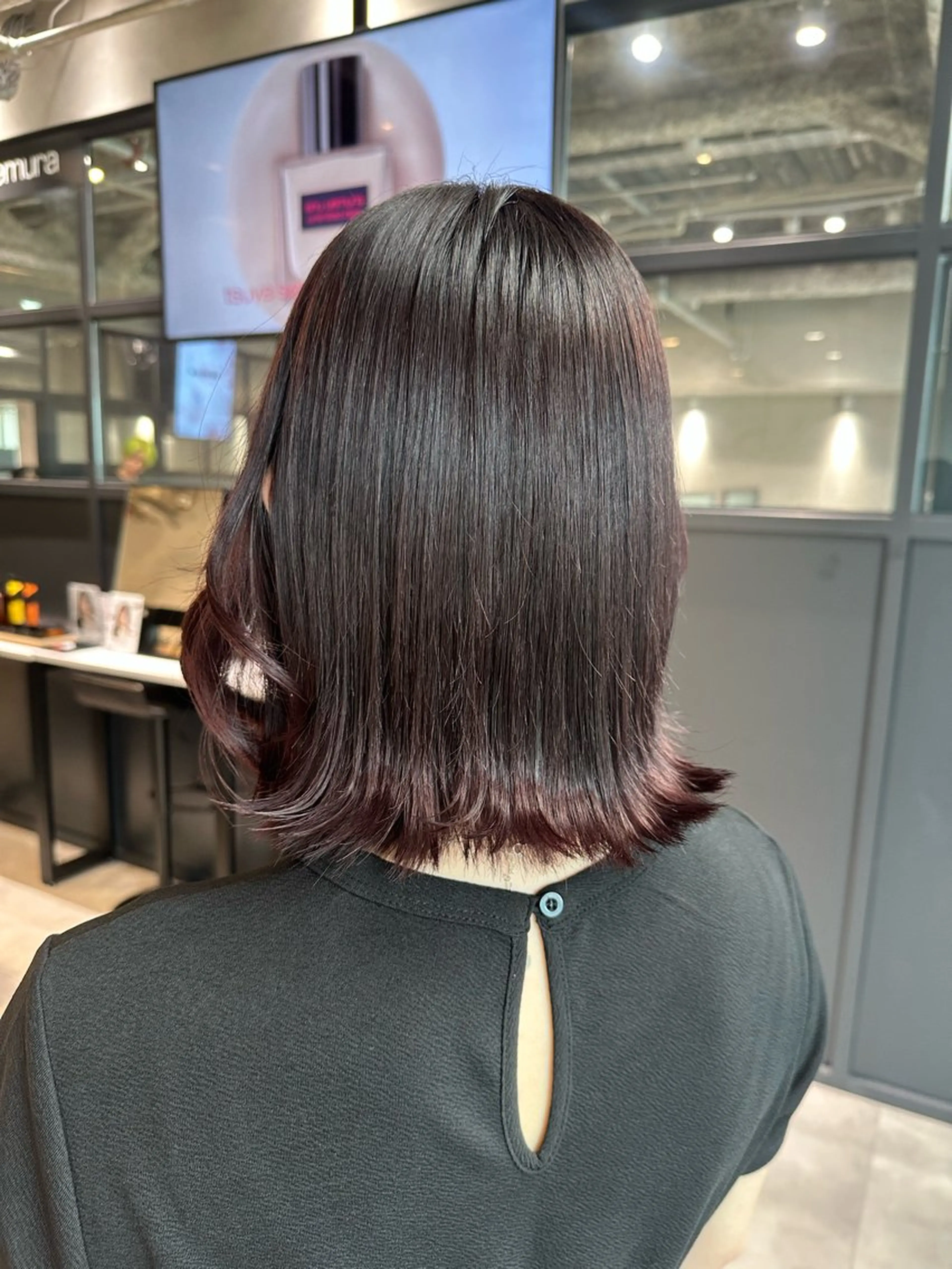 カラー ボルドーカラー ショート特化/ 🌛Mizukiのヘアスタイル