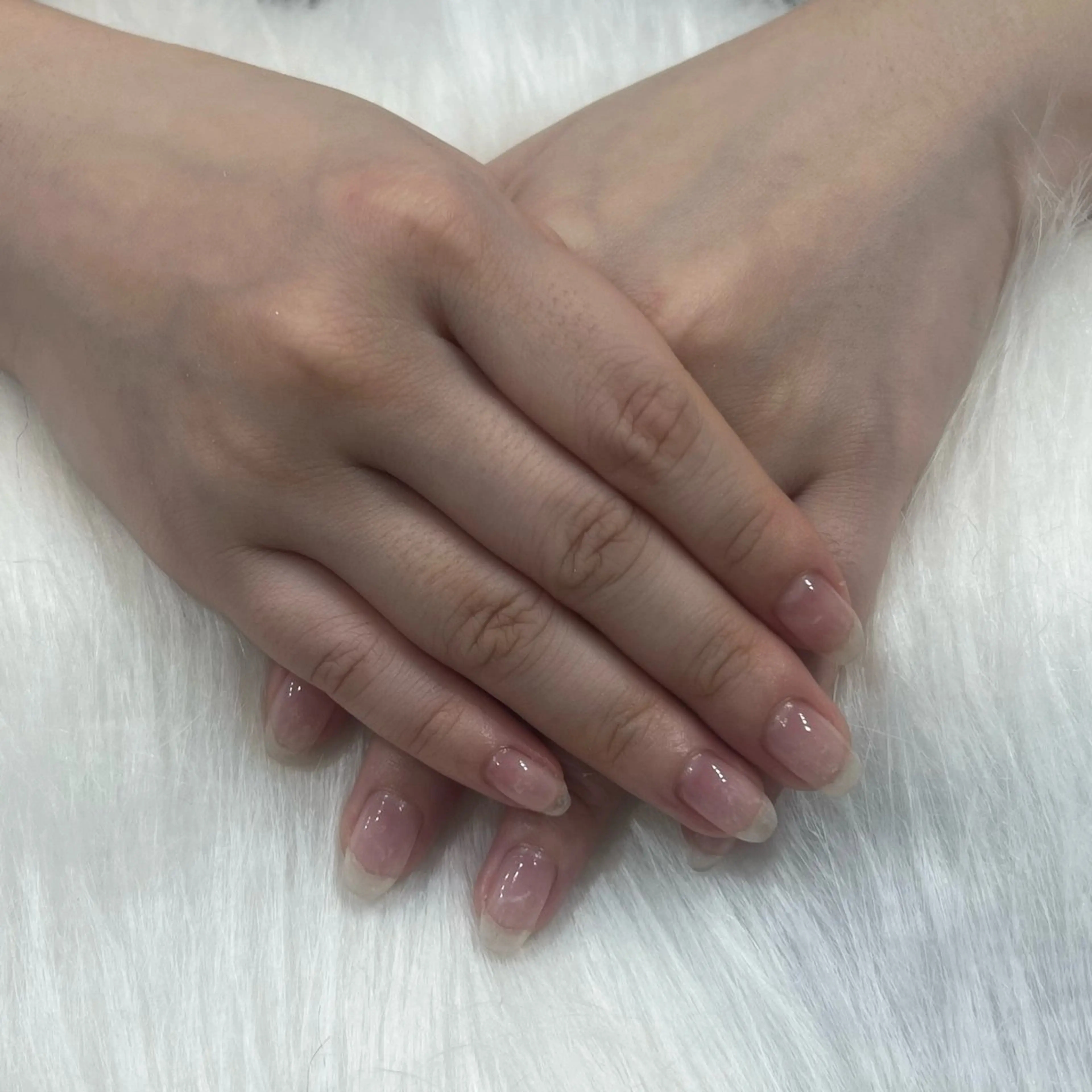 ハンドネイル/クリアの写真