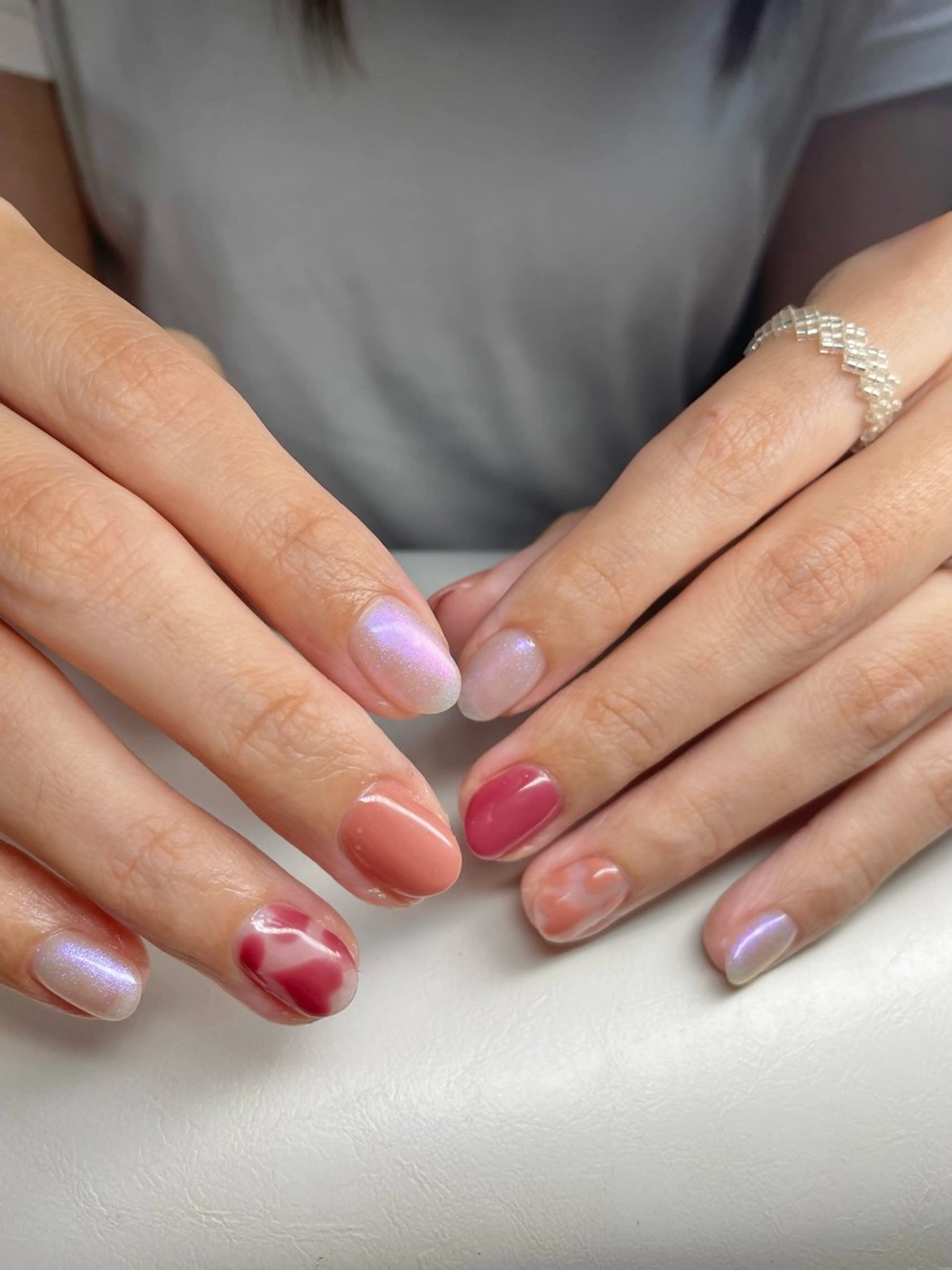 ネイル 持ち込み Rena-ju キャサディのネイルデザイン