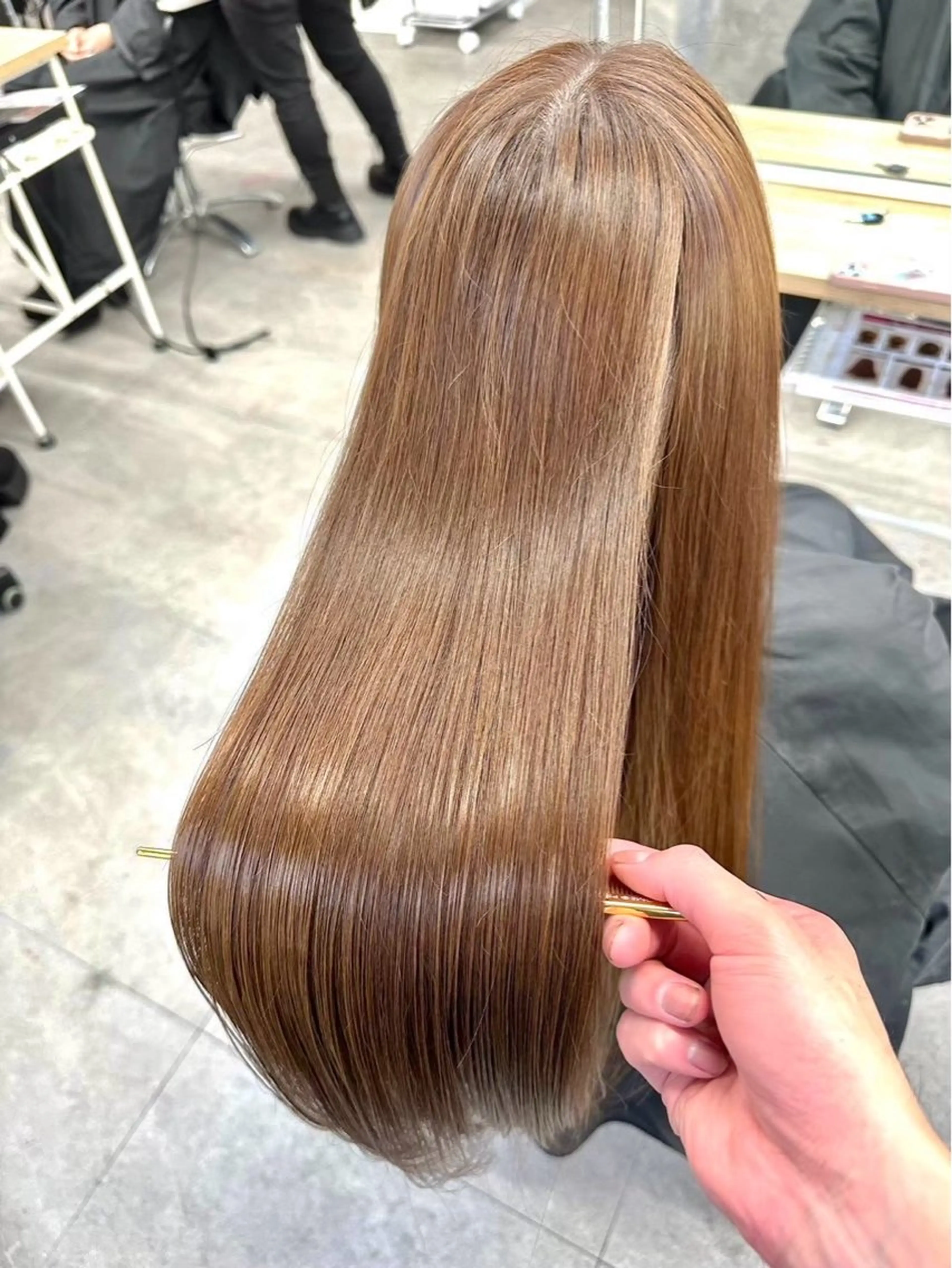 ヘアカラー トリートメント Riko🐰💗／ モテ艶髪《本厚木》のヘアスタイル