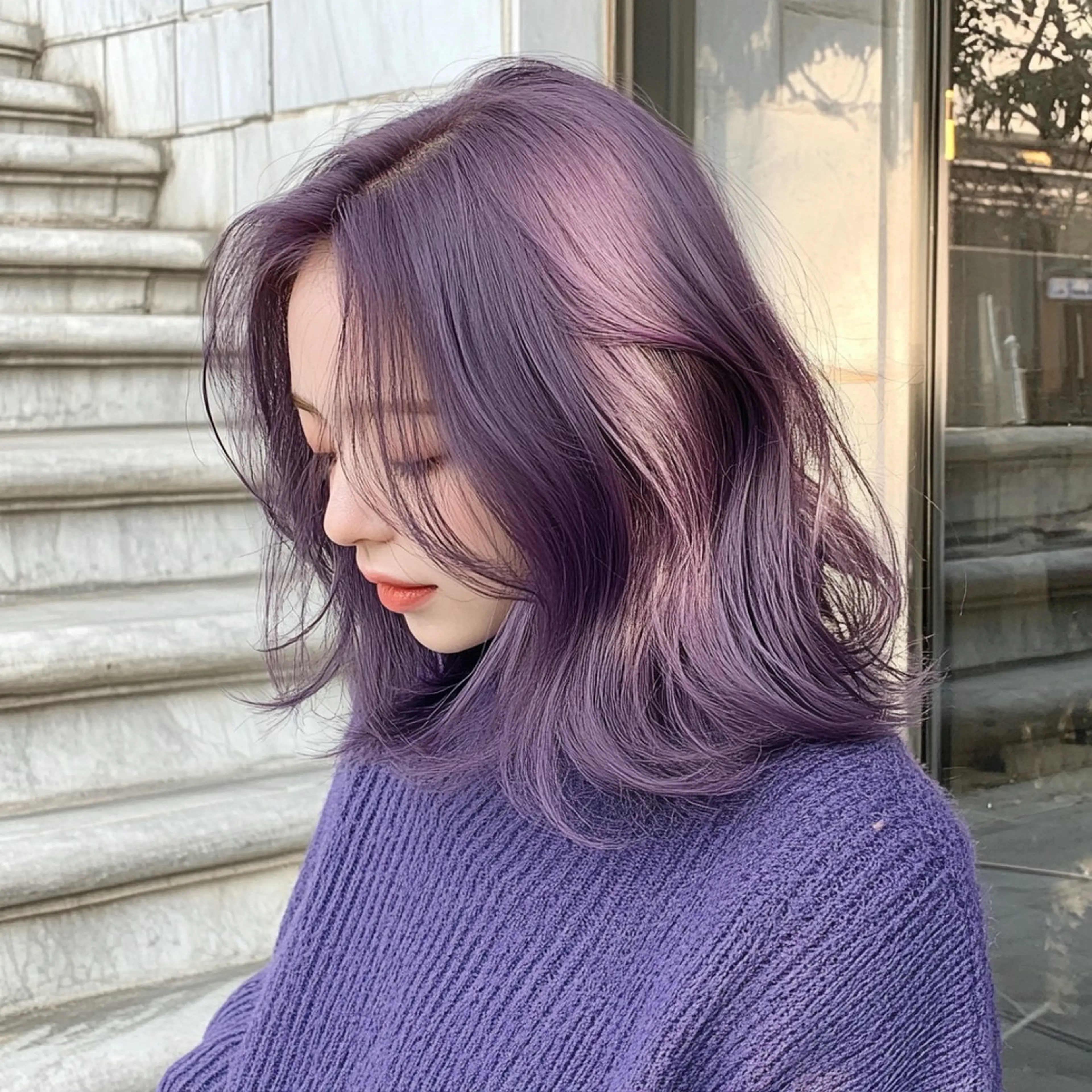 セミロング カラー ヘアカラー トリートメント 池袋/カラー特化🎨 ロング料金なし🩵のヘアスタイル