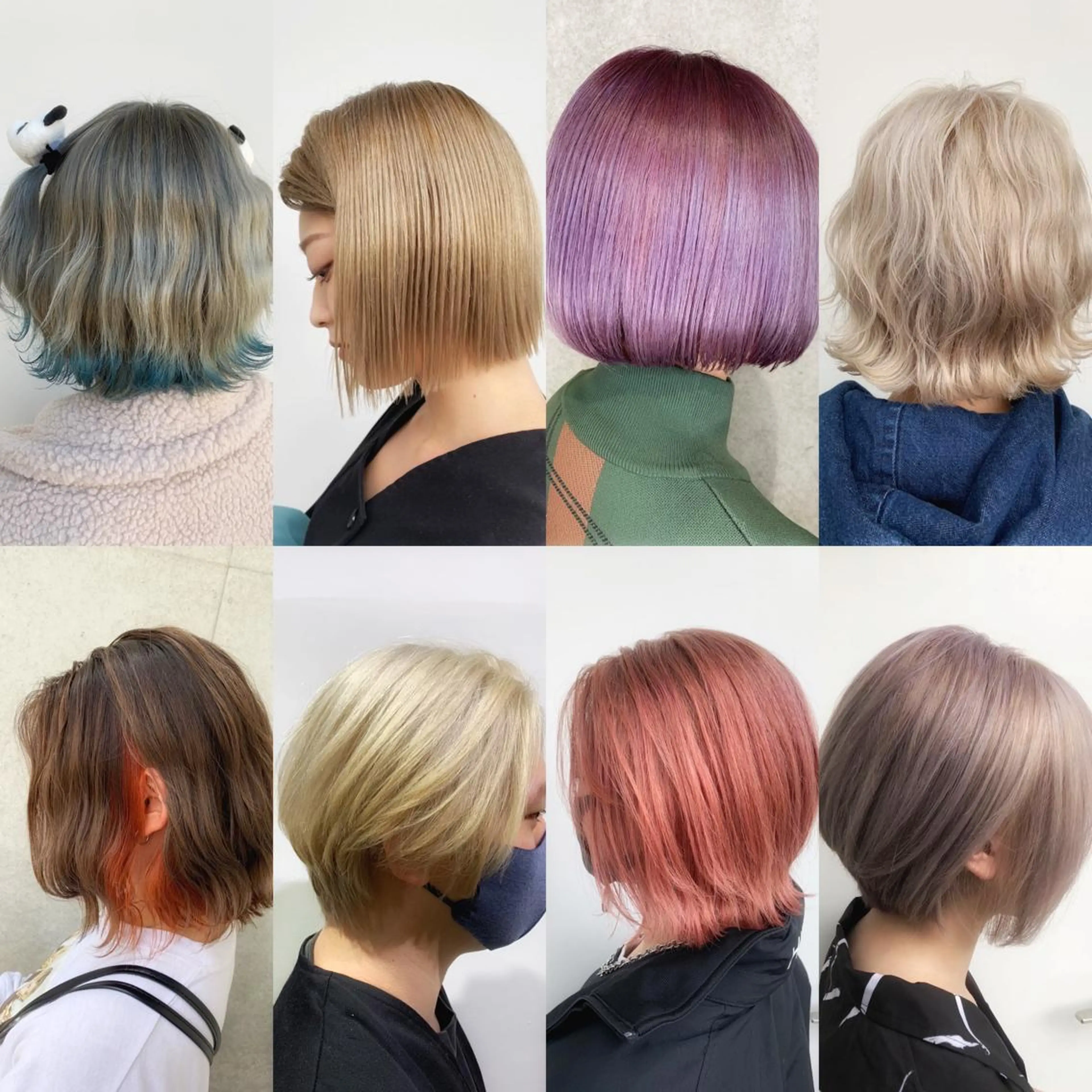 ショート カラー カット ヘアカラー トリートメント 🌈艶ハイトーン🌈 心を込めます🤝涼介のヘアスタイル