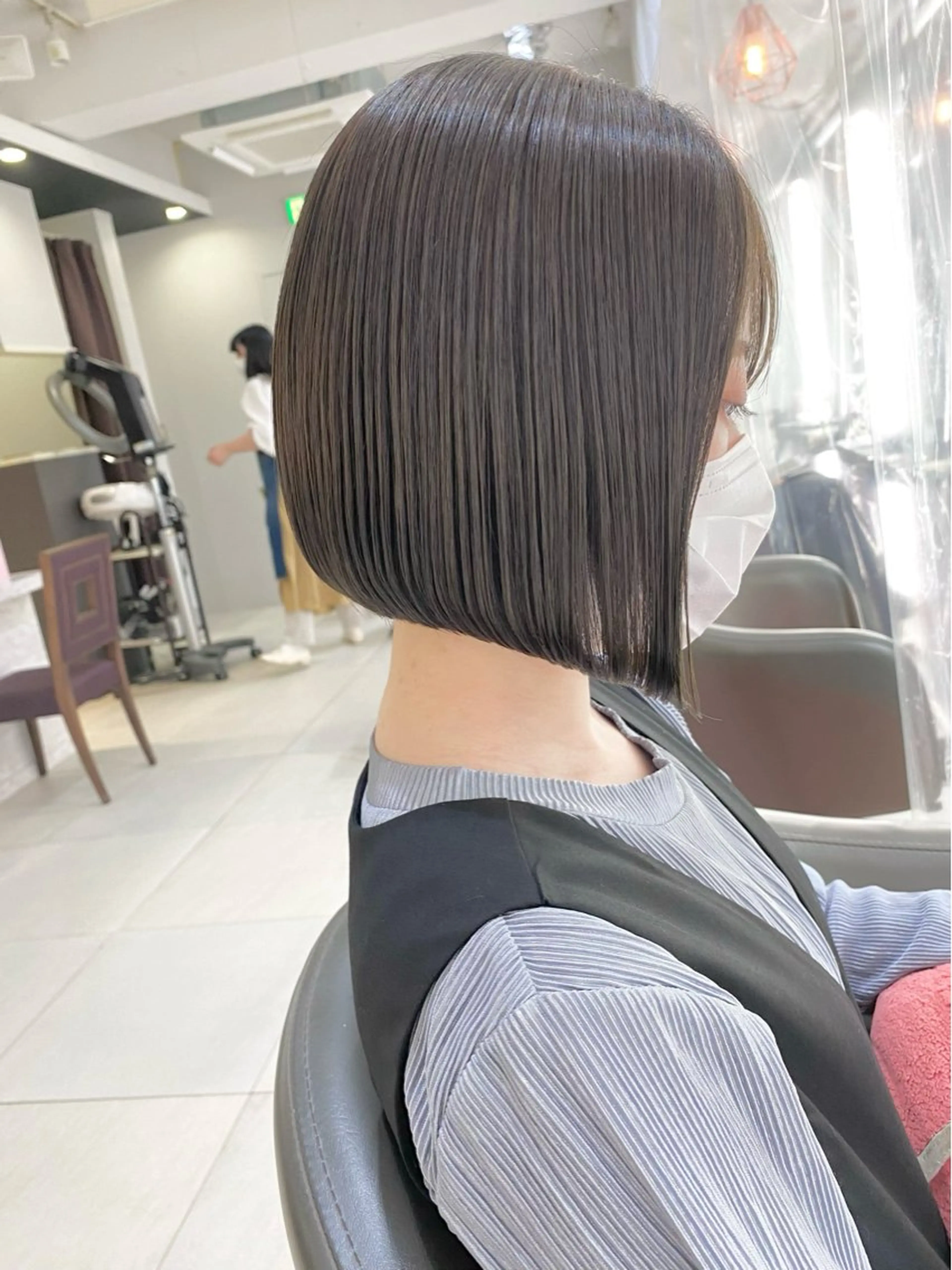 ショート ボブ ボブ/レイヤー /植原健太のヘアスタイル