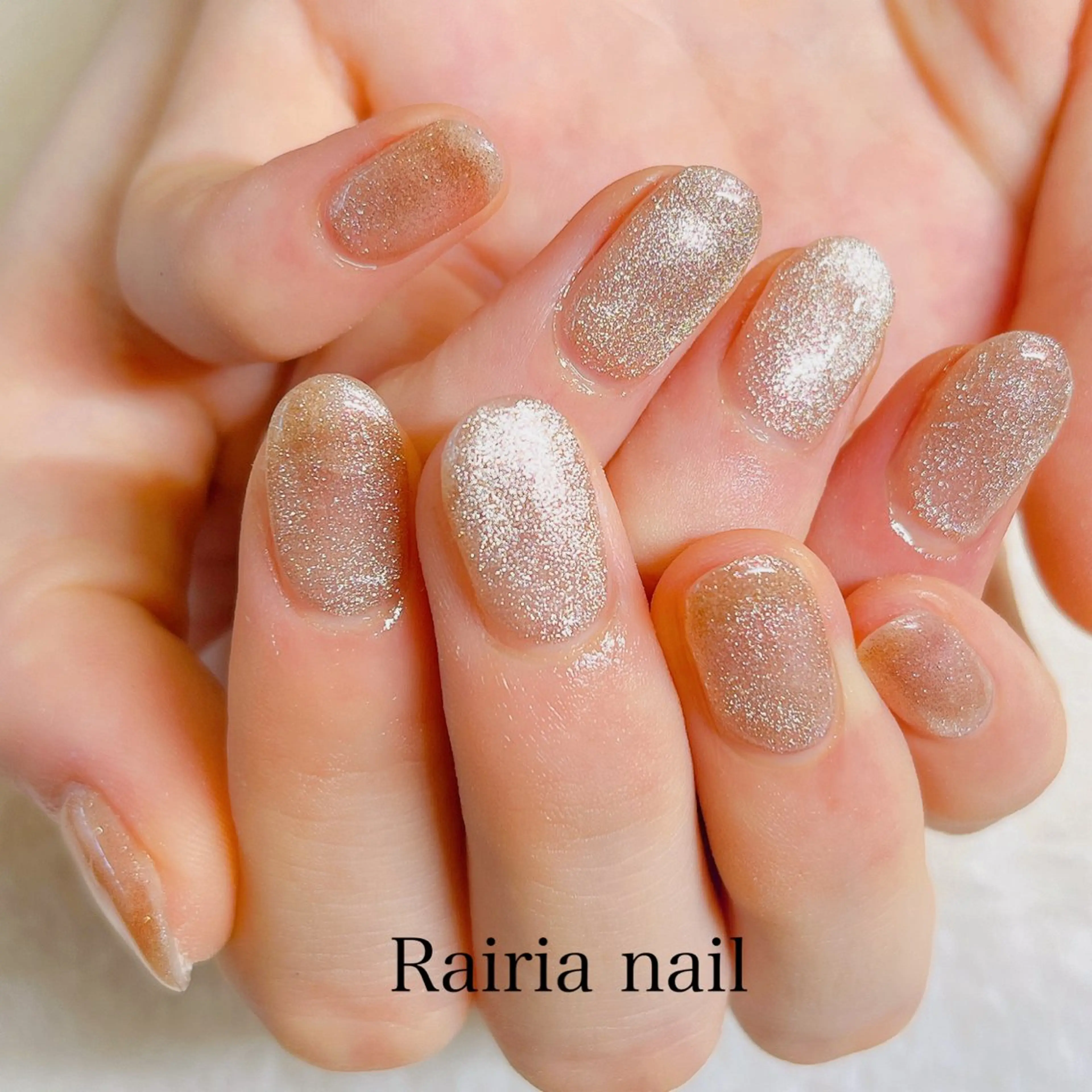 ネイル マグネットネイル マグネットワンカラー ワンカラーネイル Rairianail sayumiのネイルデザイン