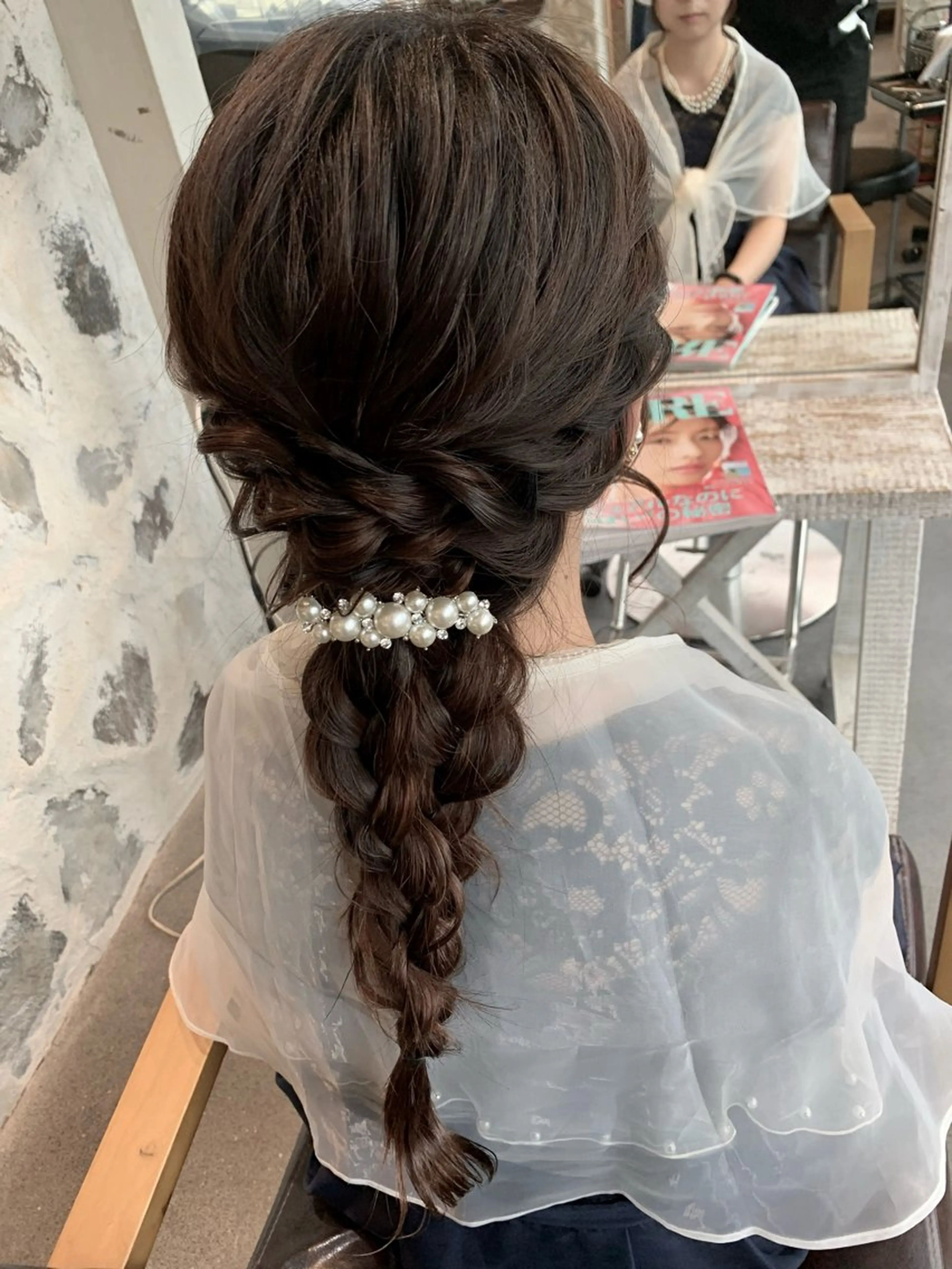 ロング カラー ヘアアレンジ AUBE hair ales福岡平尾店所属・塚本 昂のヘアスタイル