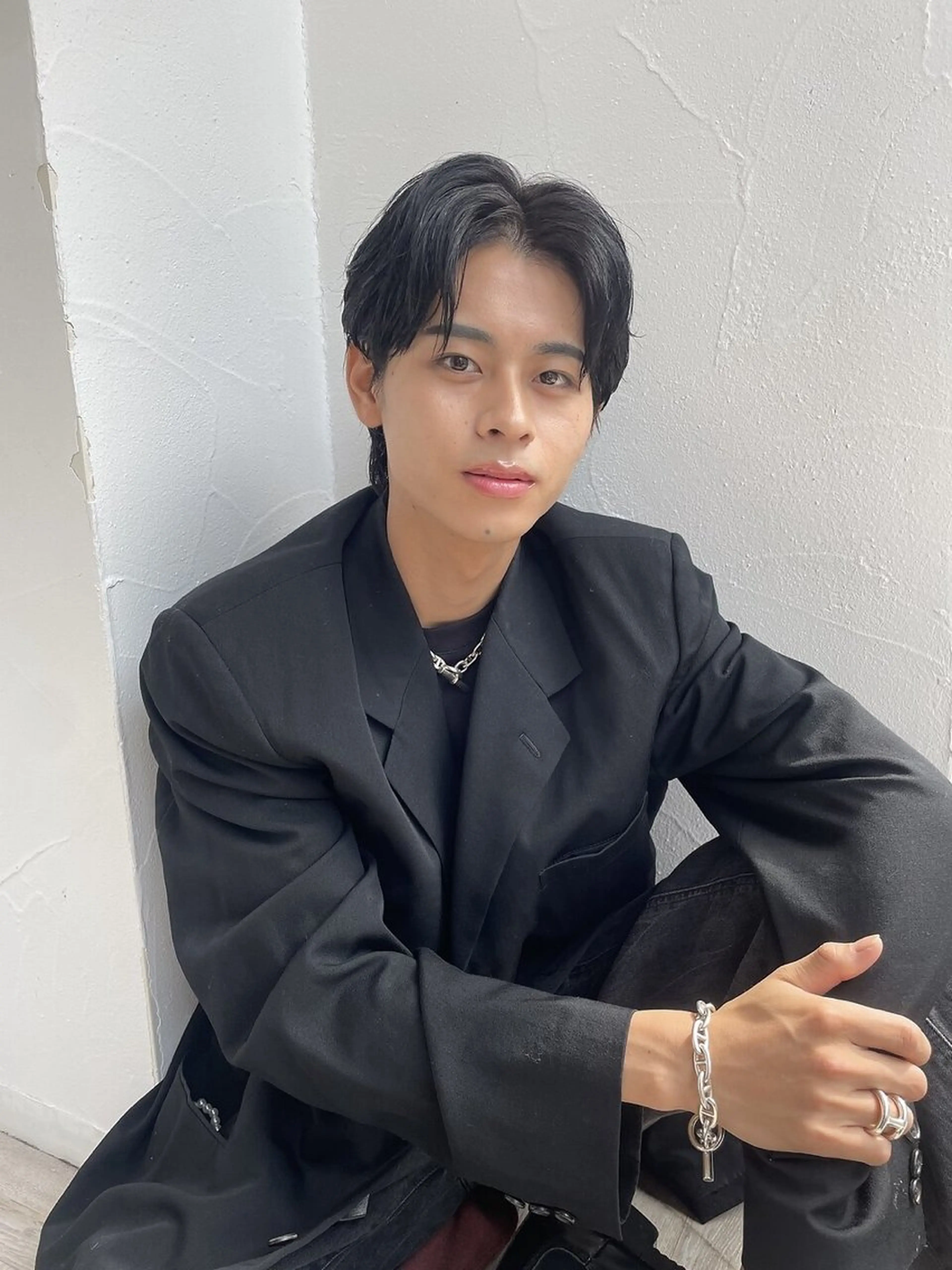 メンズカット＋ニュアンスパーマの写真