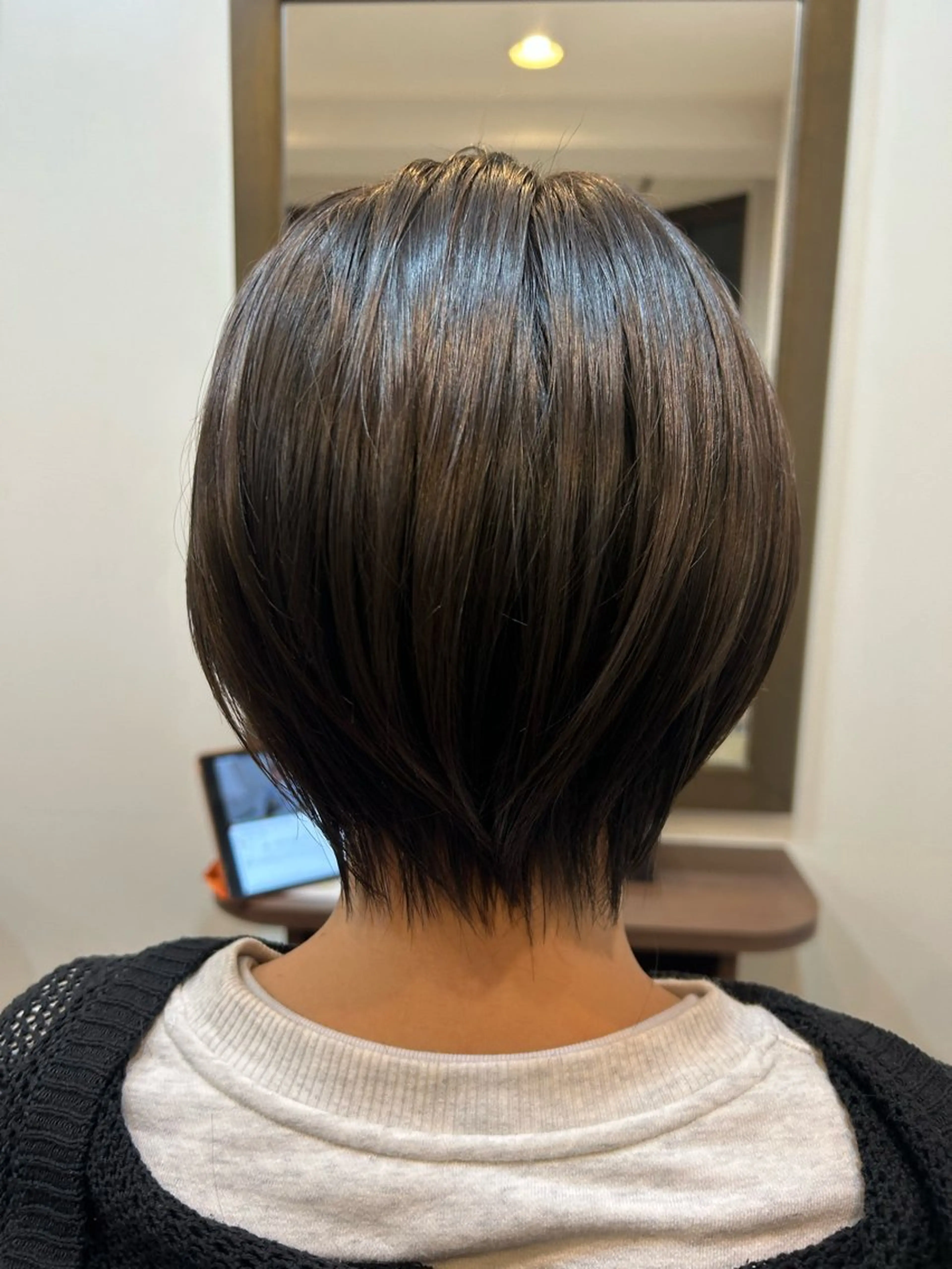 ショート 北山 美穂のヘアスタイル