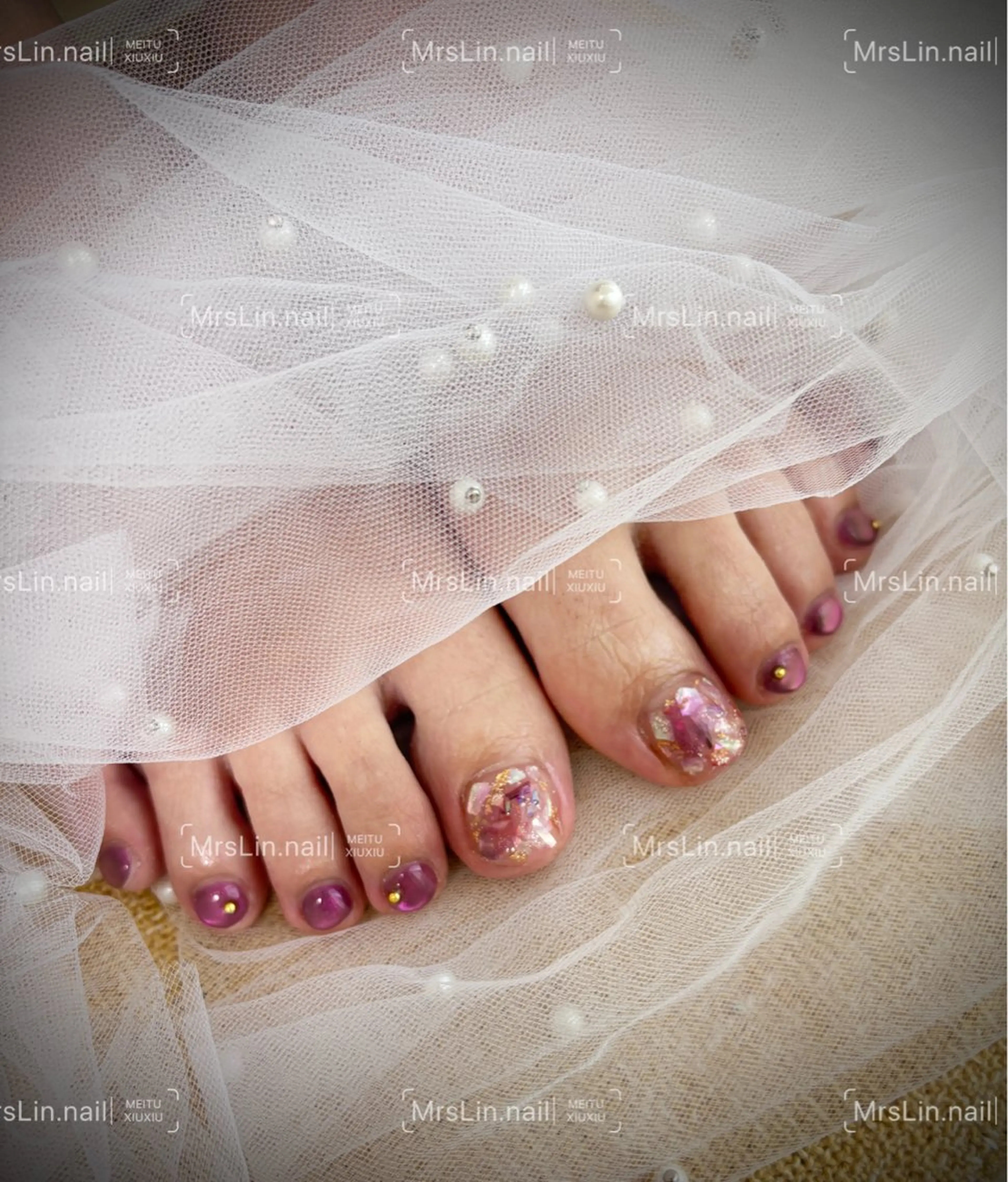 ネイル フットネイル Mrs Lin.nailのネイルデザイン