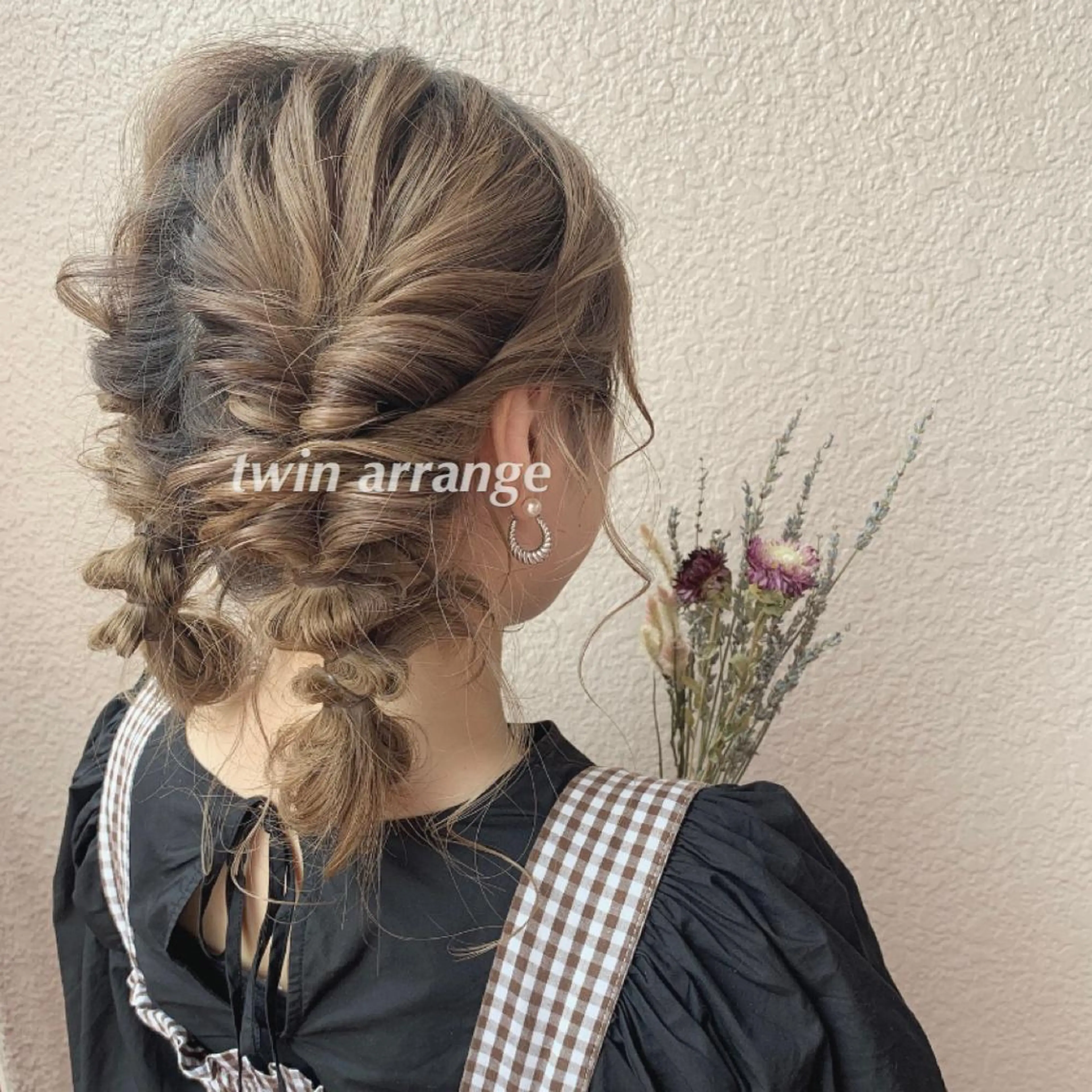 セミロング カラー ヘアアレンジ 代表🎀 ふわモテ愛 され髪🩷yumiのヘアスタイル