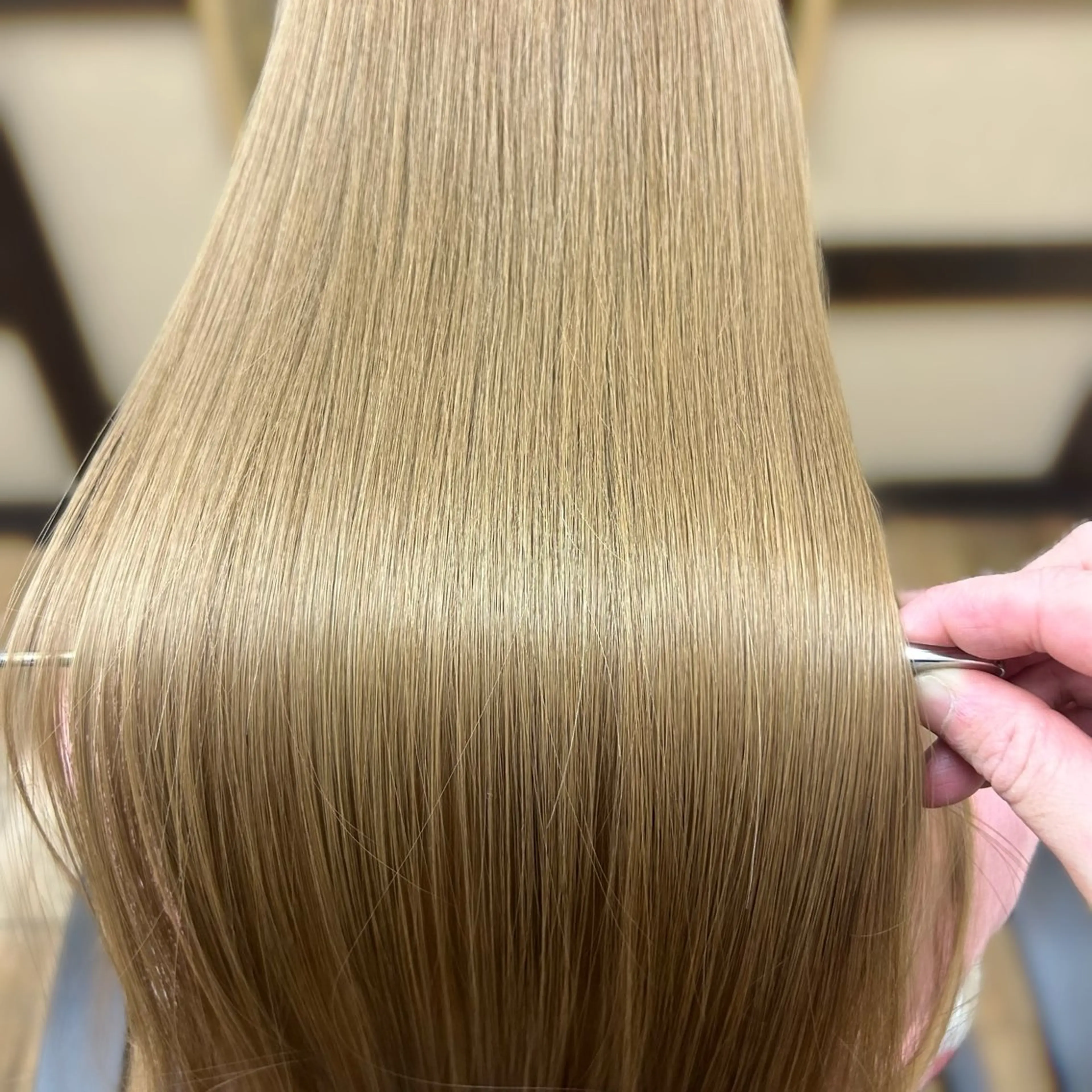 ロング パーマ みやたゆうき 髪質改善講師のヘアスタイル