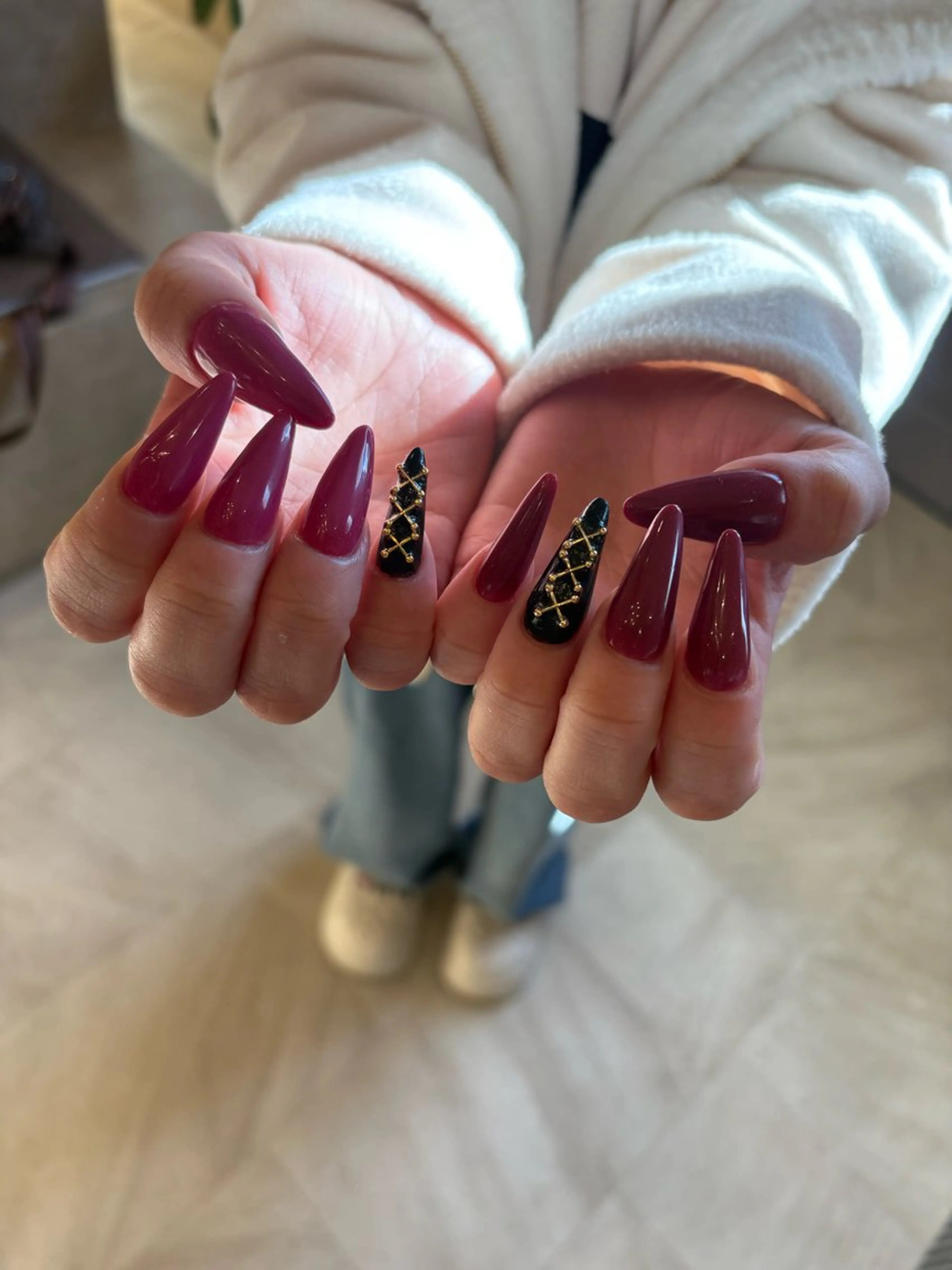 ネイル スカルプネイル atelier7. yukiのネイルデザイン