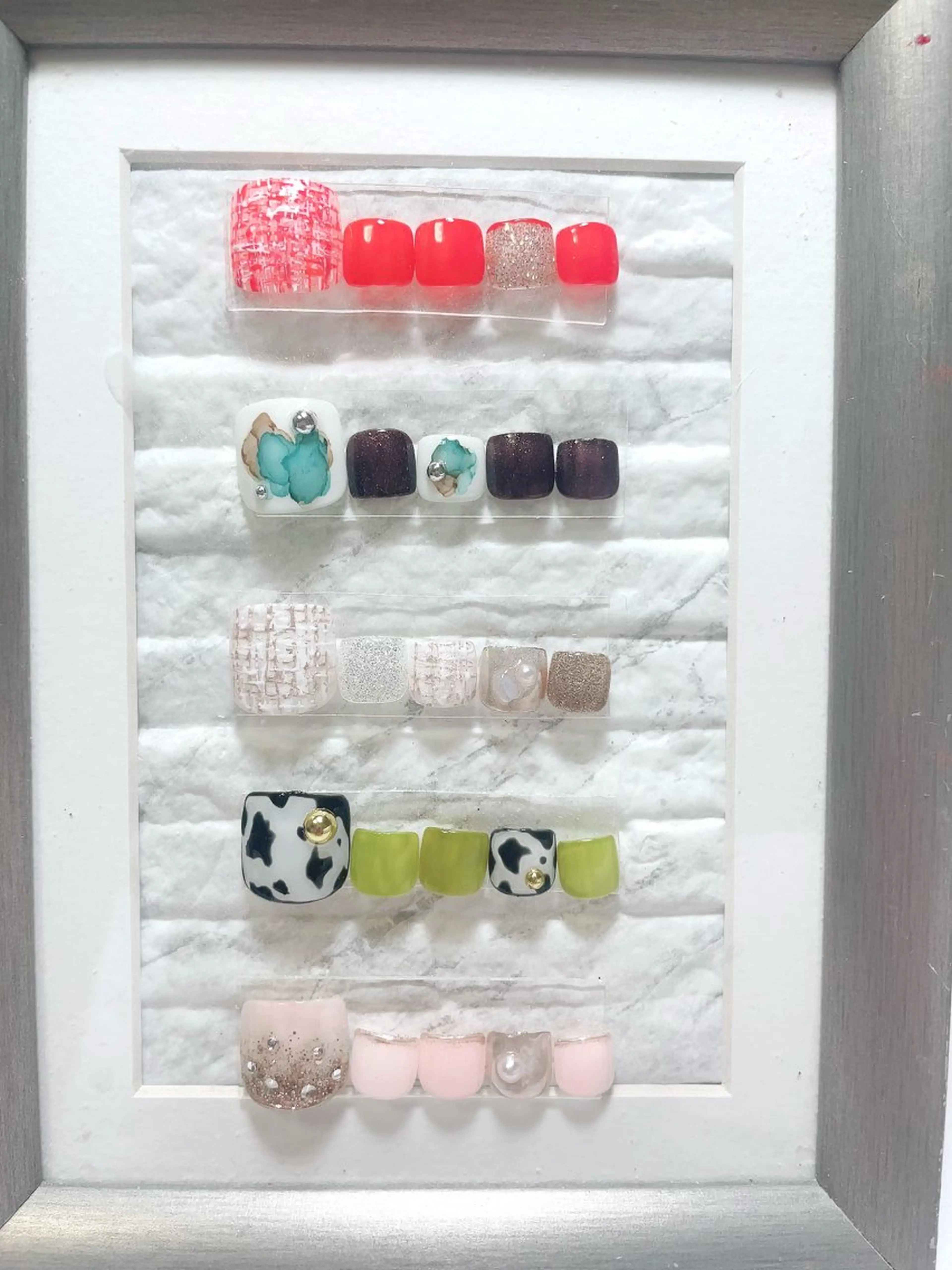 ネイル アートネイル フットネイル yochi nailのネイルデザイン