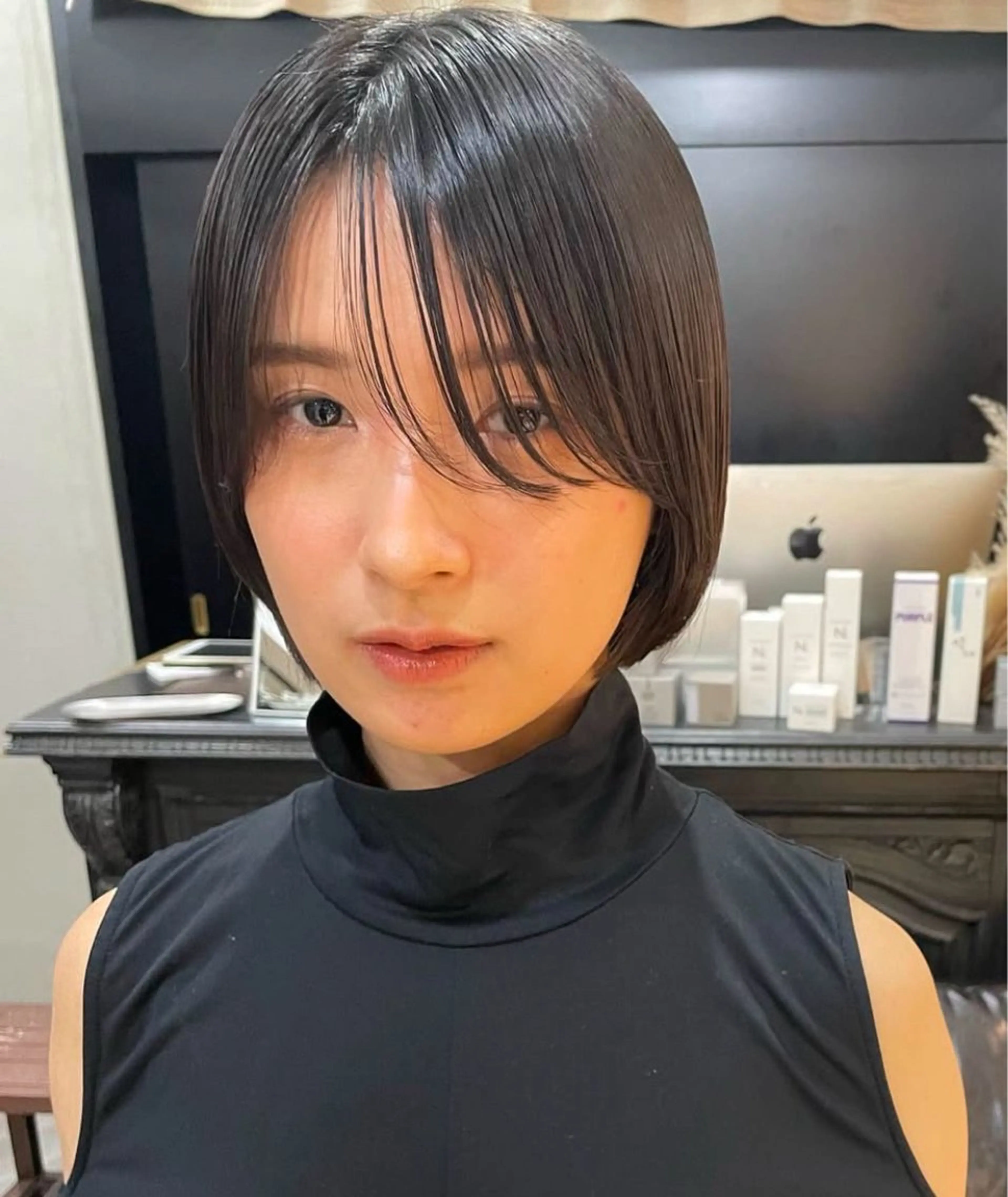 ショート 菊地 万佐久のヘアスタイル