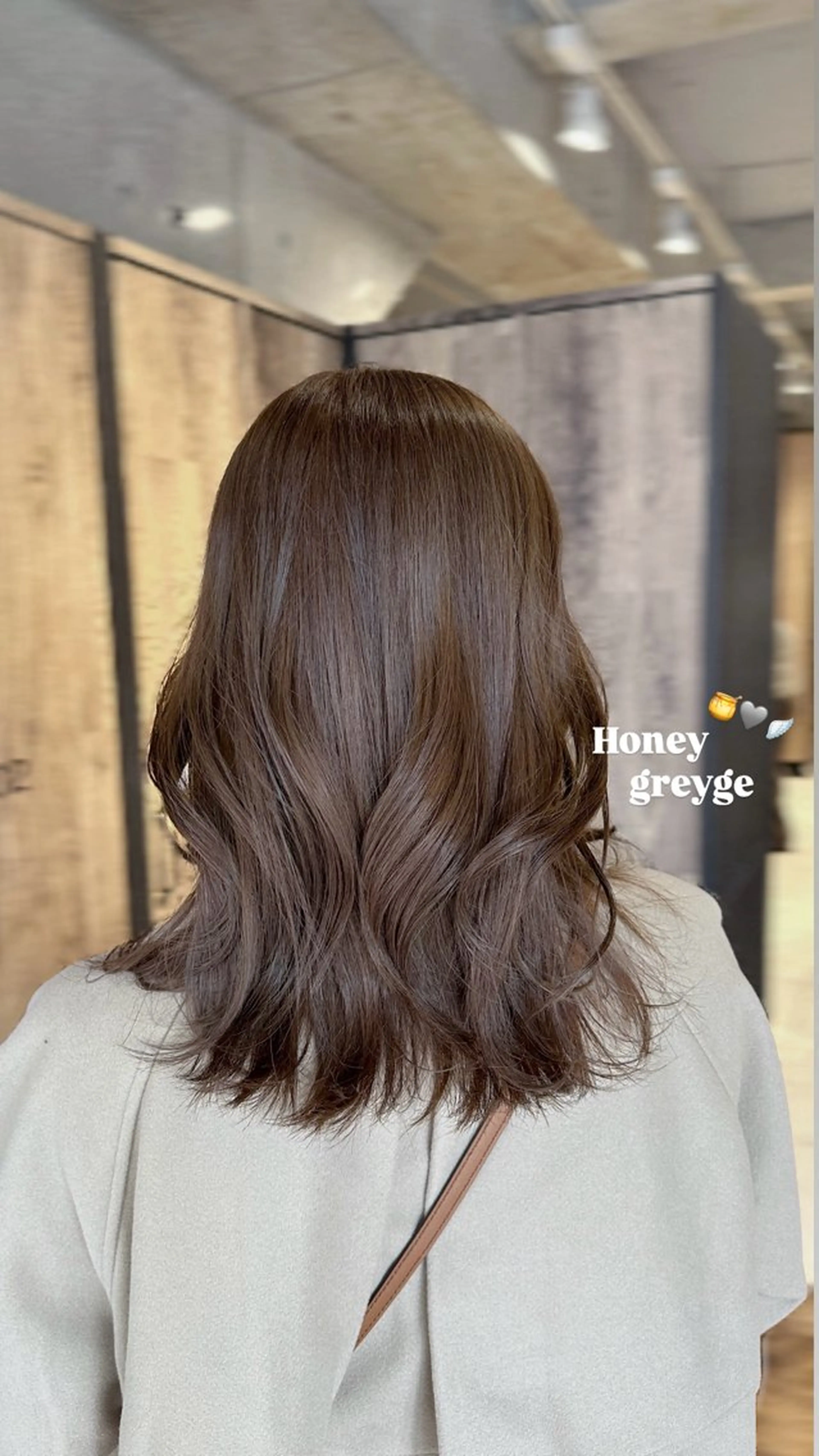 ミディアム カラー 韓国風/透明感 🎀𝑹𝒖𝒌𝒂のヘアスタイル