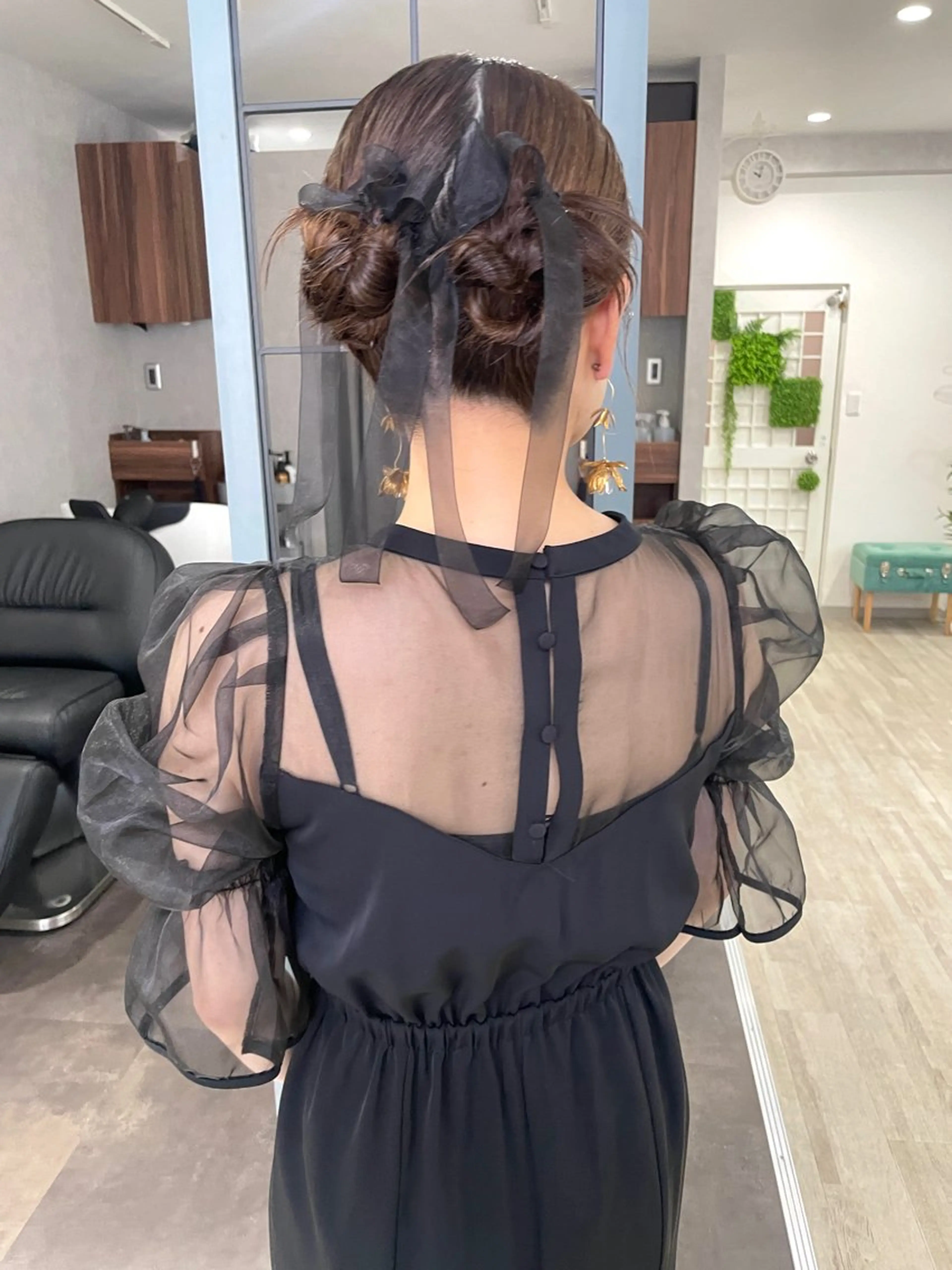 ヘアアレンジ ヘアセット シェアサロン糸所属・おおはし ひかりのヘアスタイル