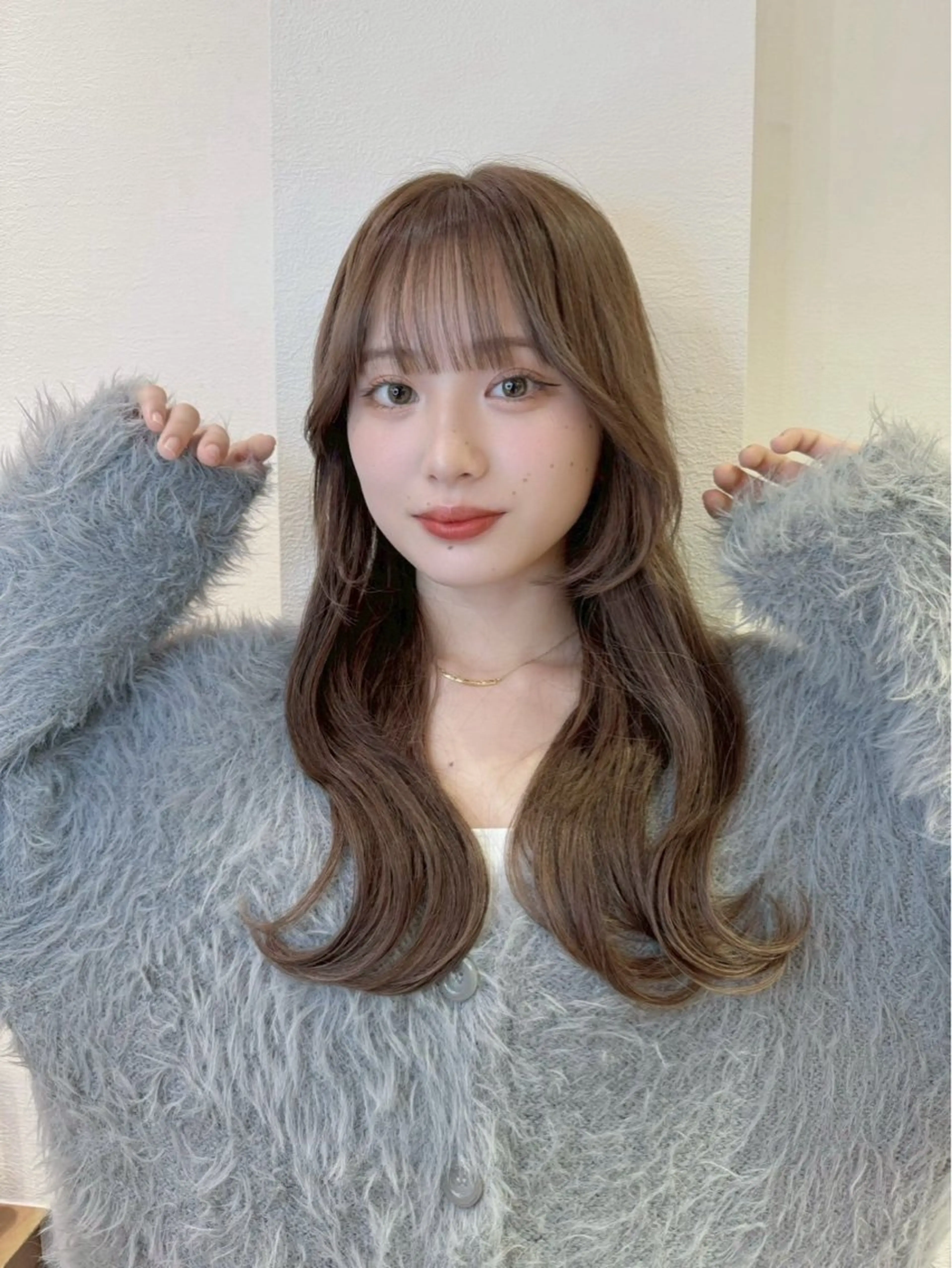 セミロング カラー 透明感カラー/ 🫧みずほ🫧のヘアスタイル