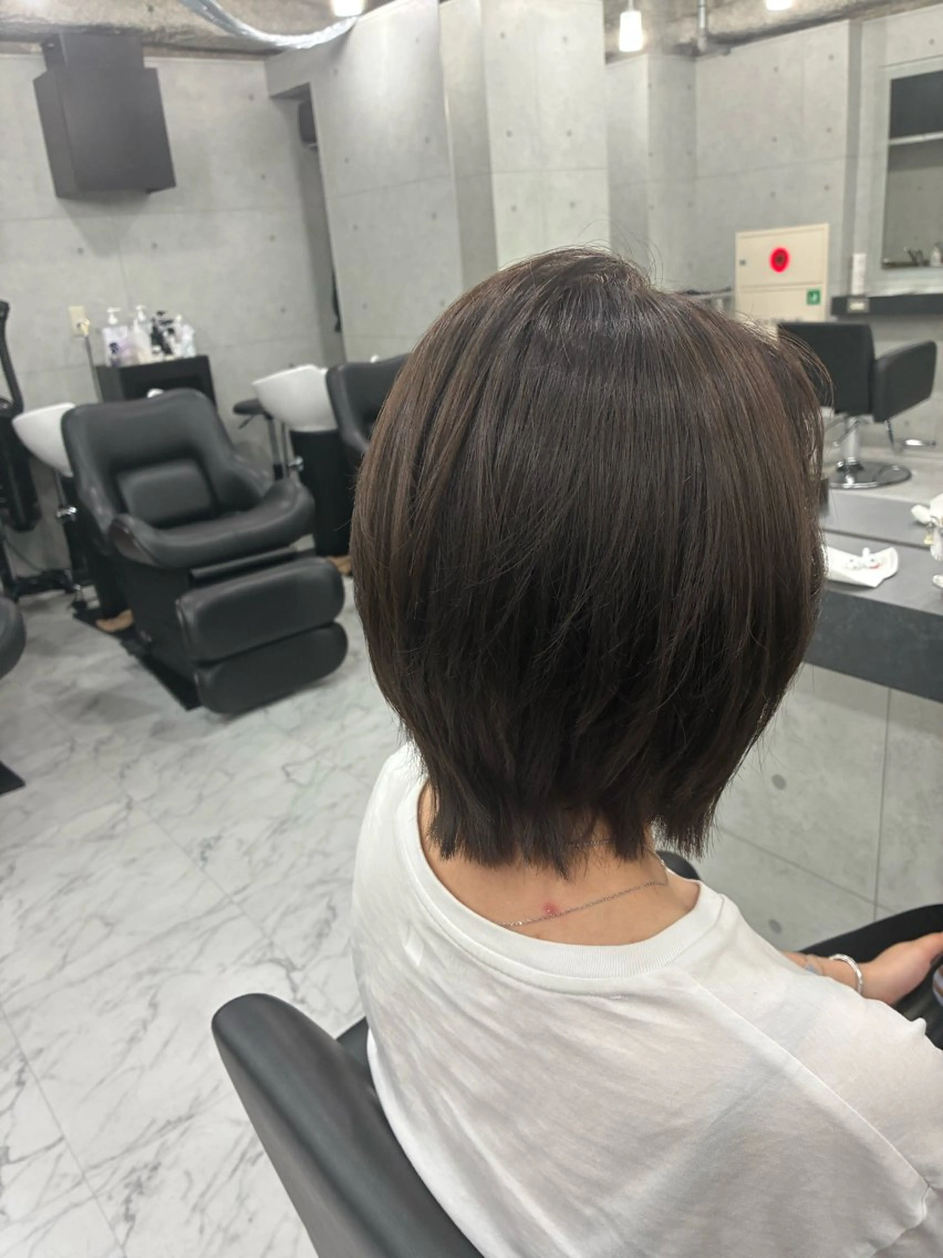 ショート カラー カット ヘアカラー トリートメント Endearing所属・Endearing 北澤那未🌟銀座のヘアスタイル