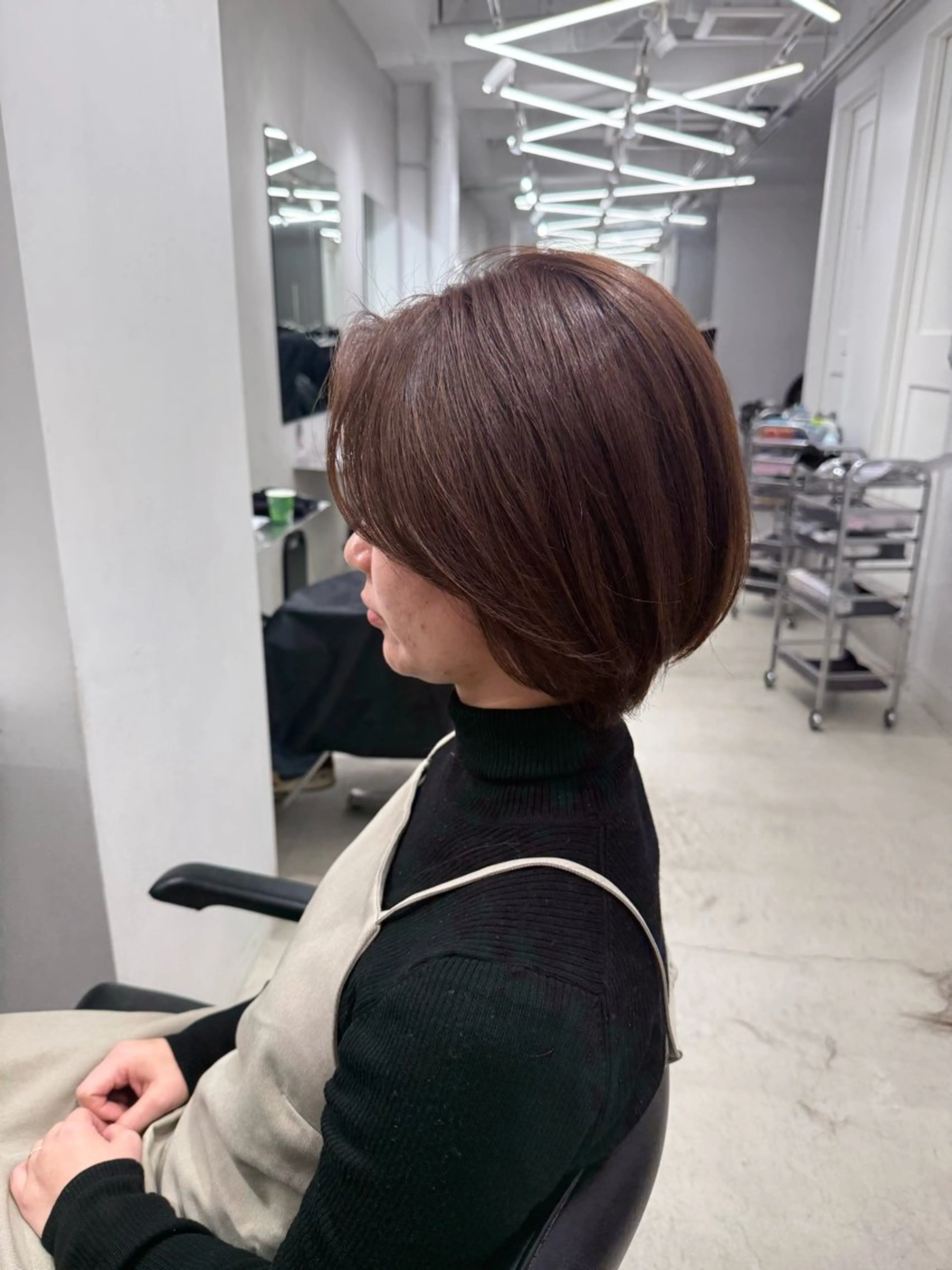 ショート カラー ヘアカラー 深谷 侑亮のヘアスタイル