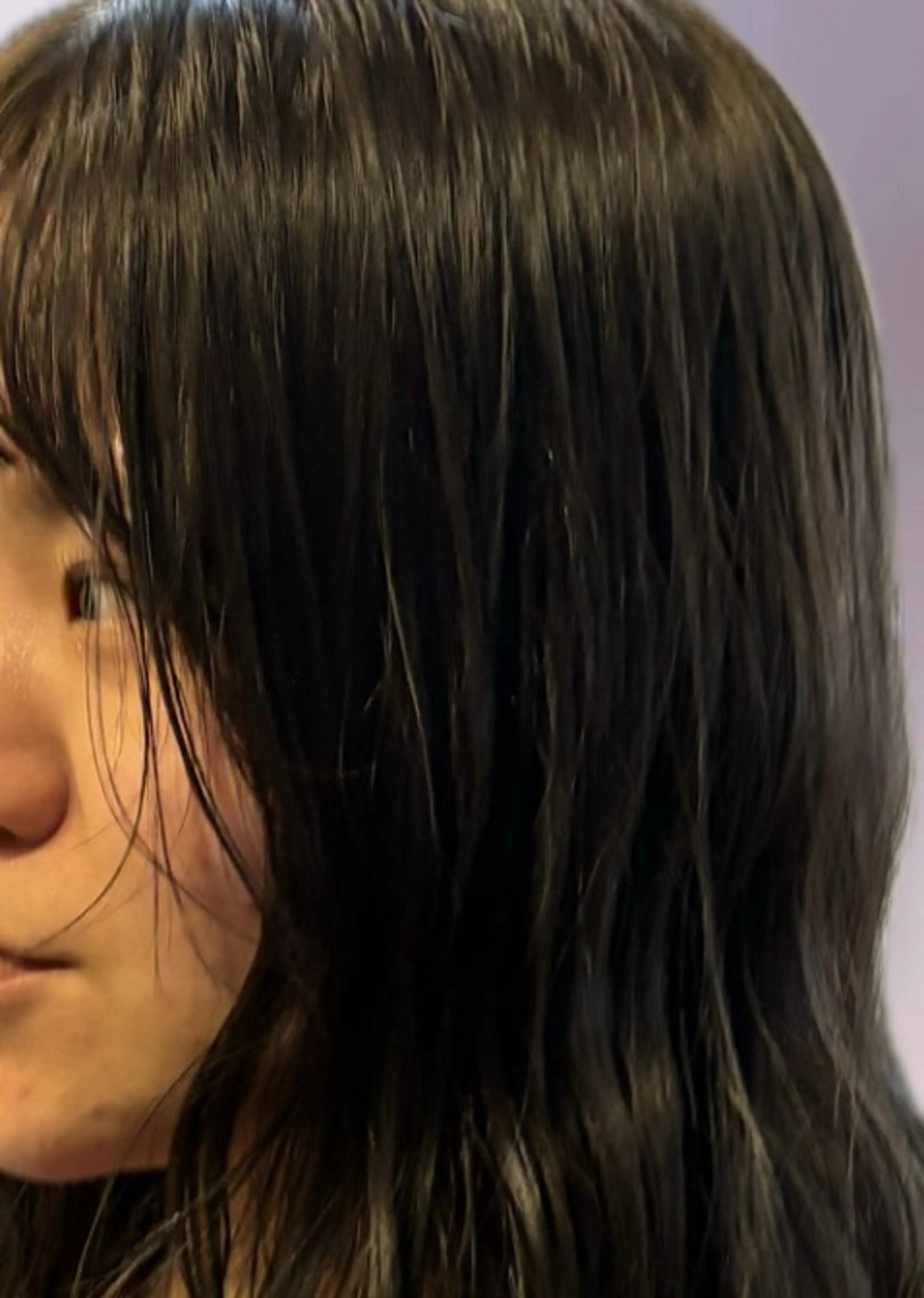 ロング カラー オリーブグレー ヘアカラー ENIEN MAKE'S 立川所属・ナチュラルなカラー 映画美容師/yujiのヘアスタイル