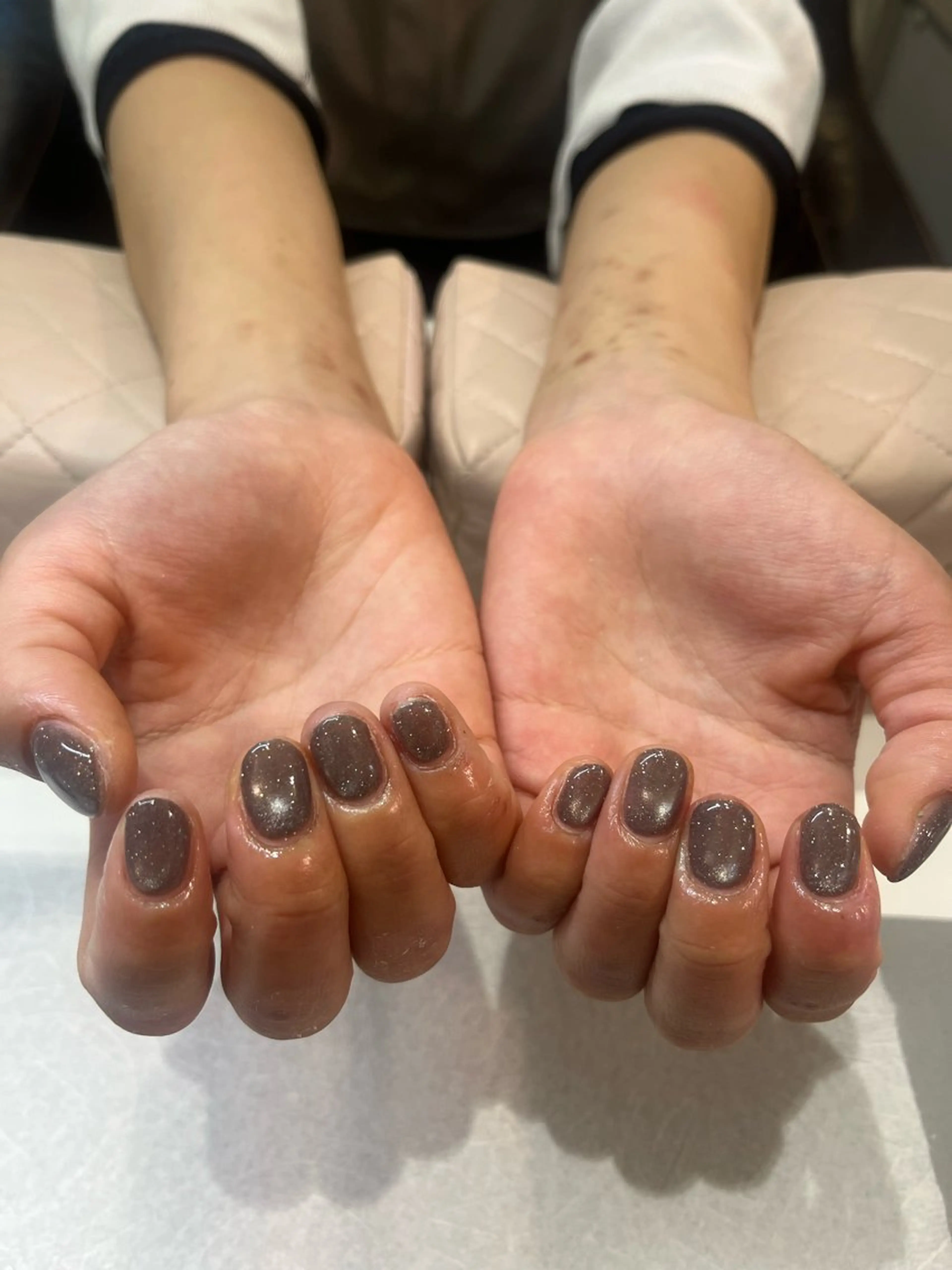 ネイル フラッシュネイル フラッシュマグ マグネットネイル スウィートラヴィール所属・SweetRavir あゆみのネイルデザイン