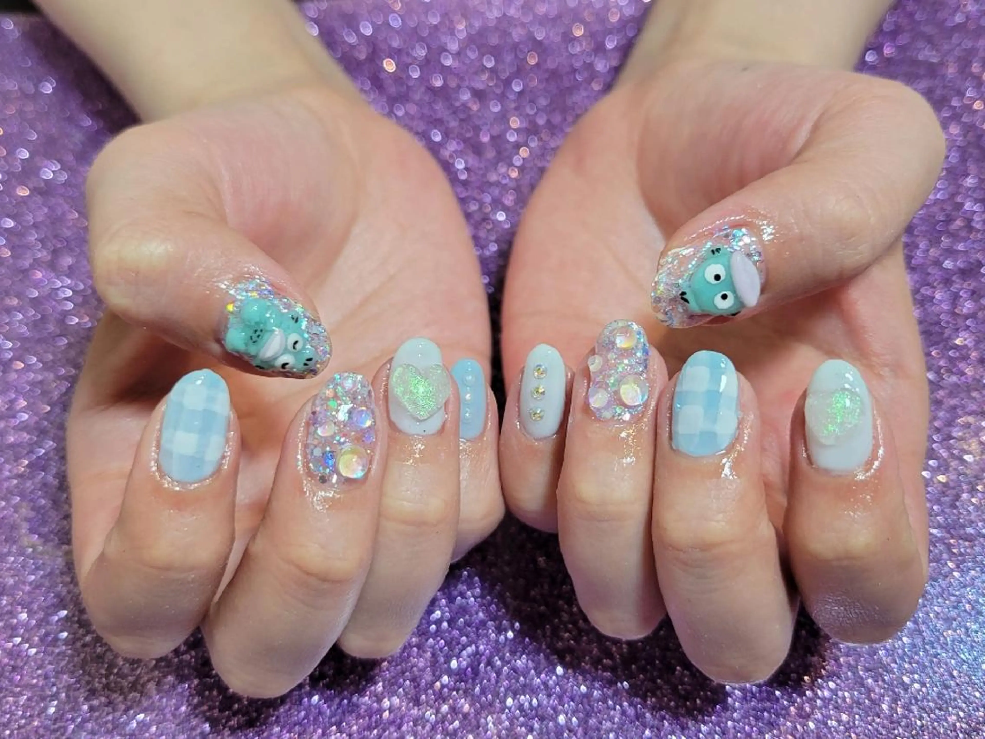 ネイル 💜bora .のネイルデザイン