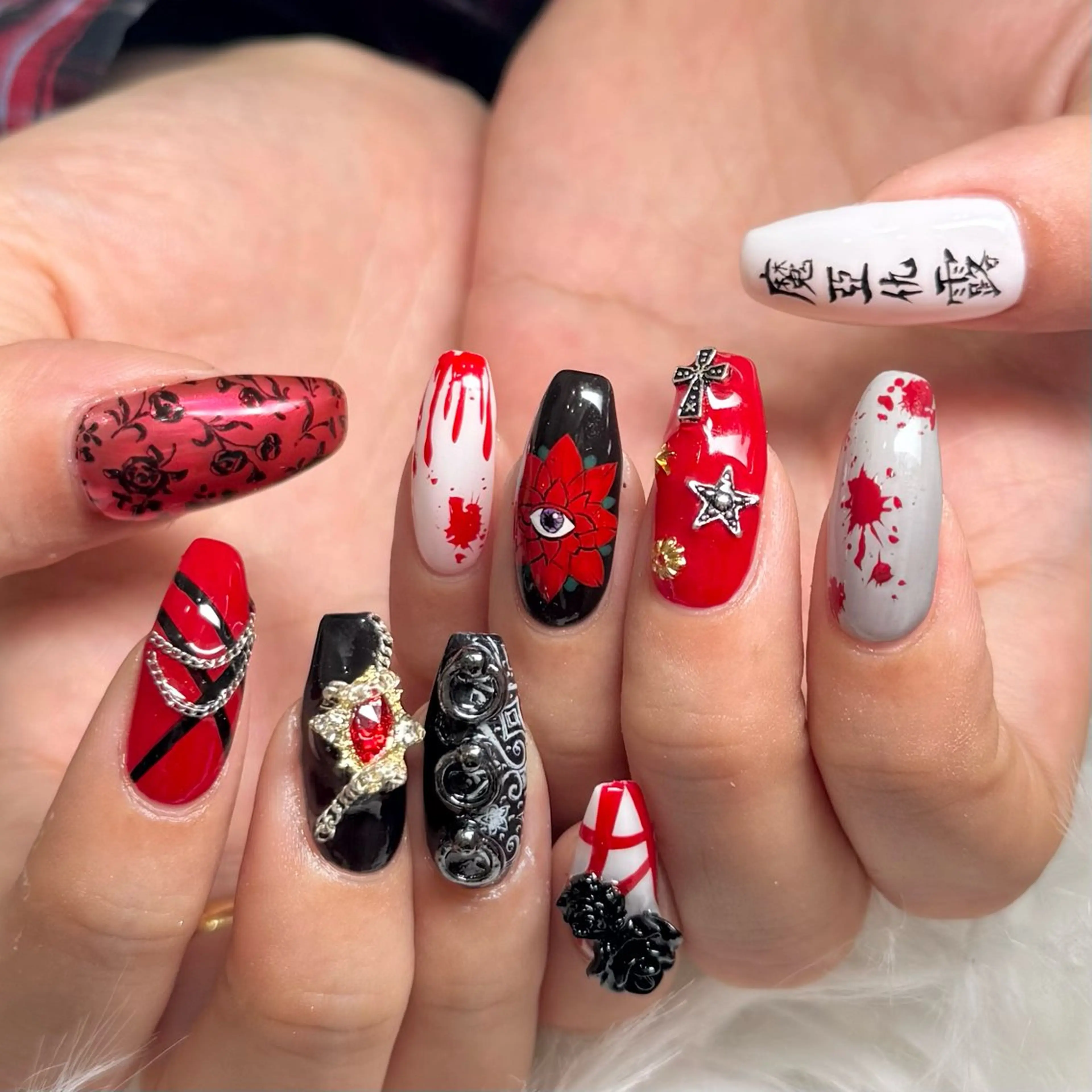 【新規価格】オフ込み☆パーツ/アートつけ放題　150分　9980円の写真