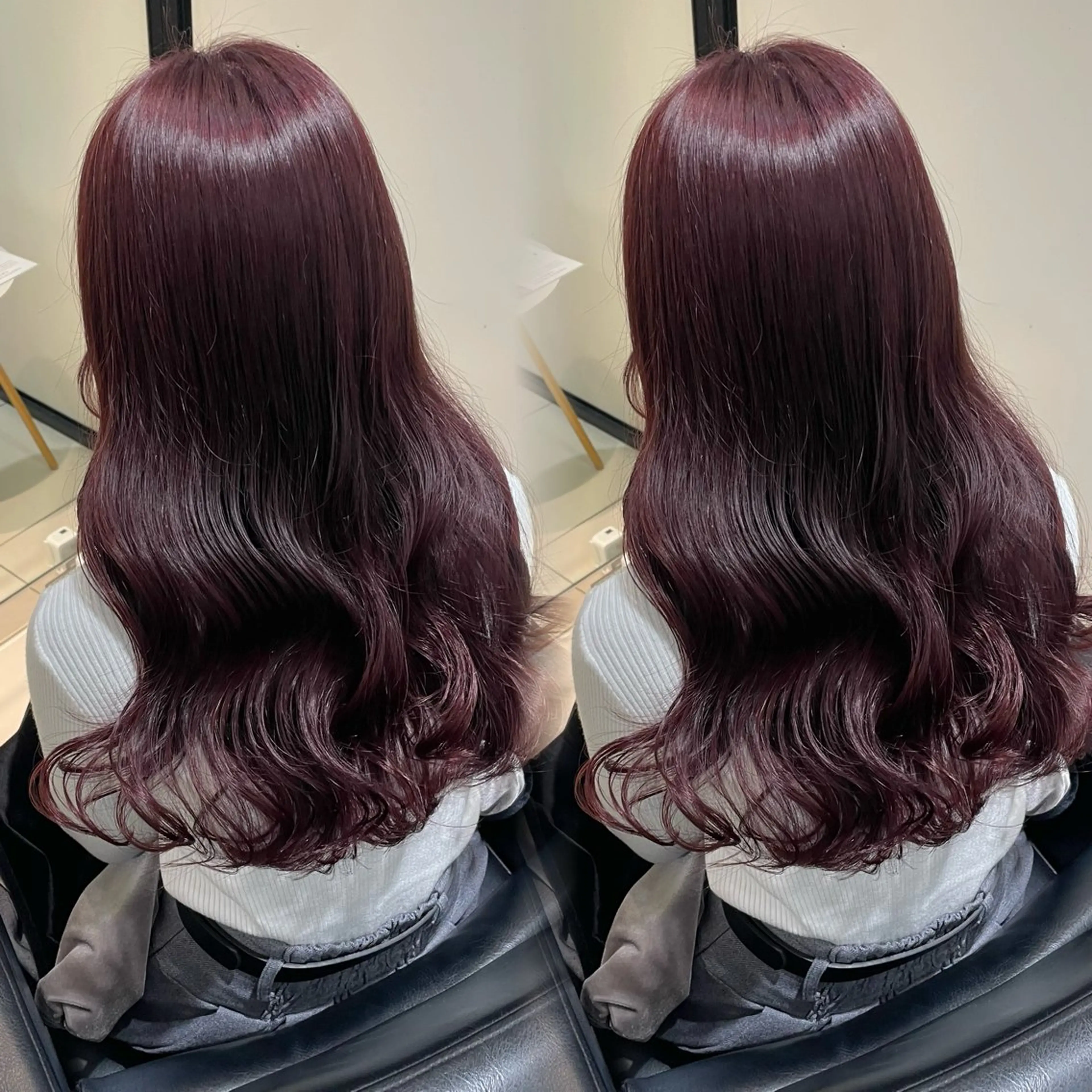 ロング カラー カット ヘアカラー トリートメント ブリーチなしカラー kana🐱のヘアスタイル