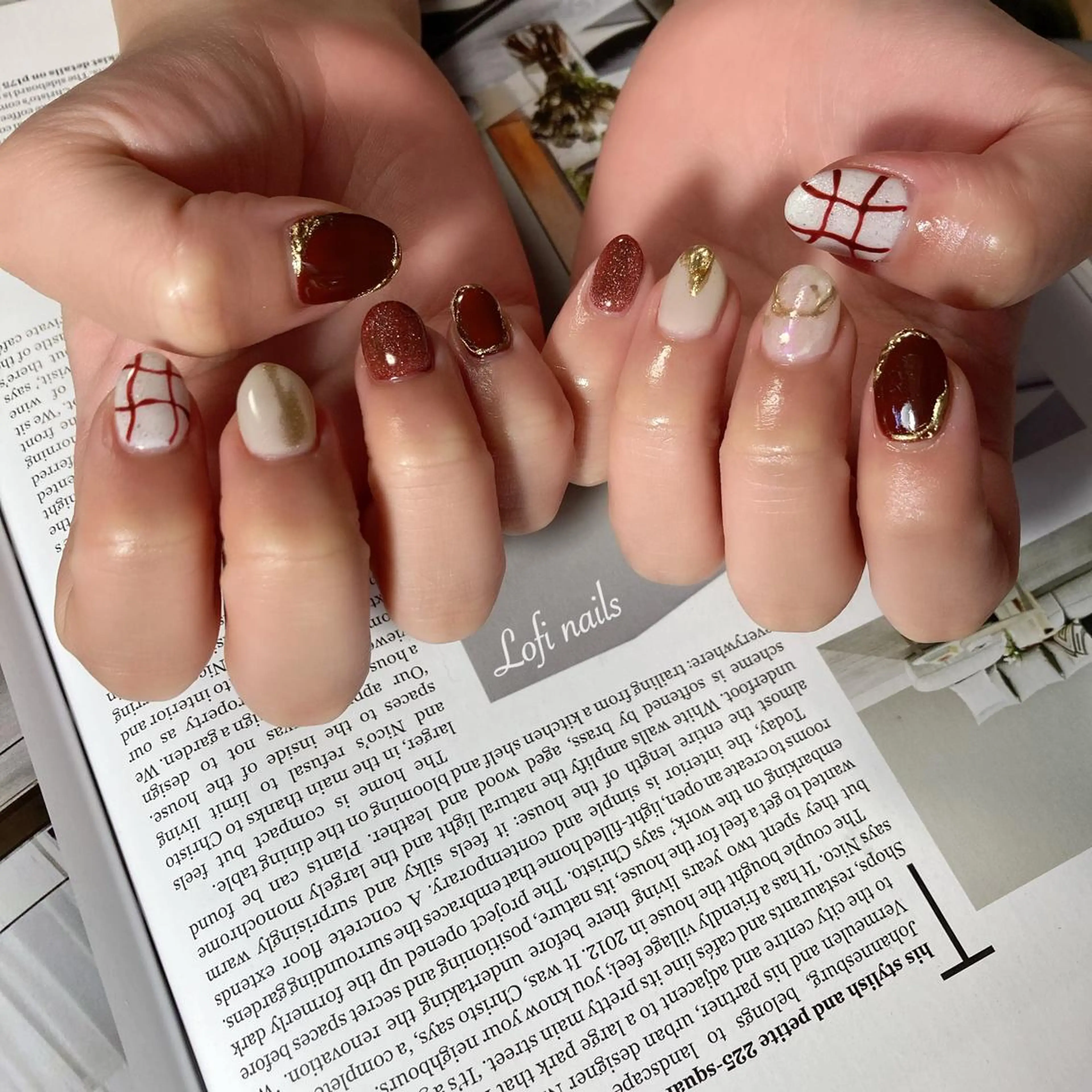 ショート ネイル Lofi nails ゆきこのネイルデザイン