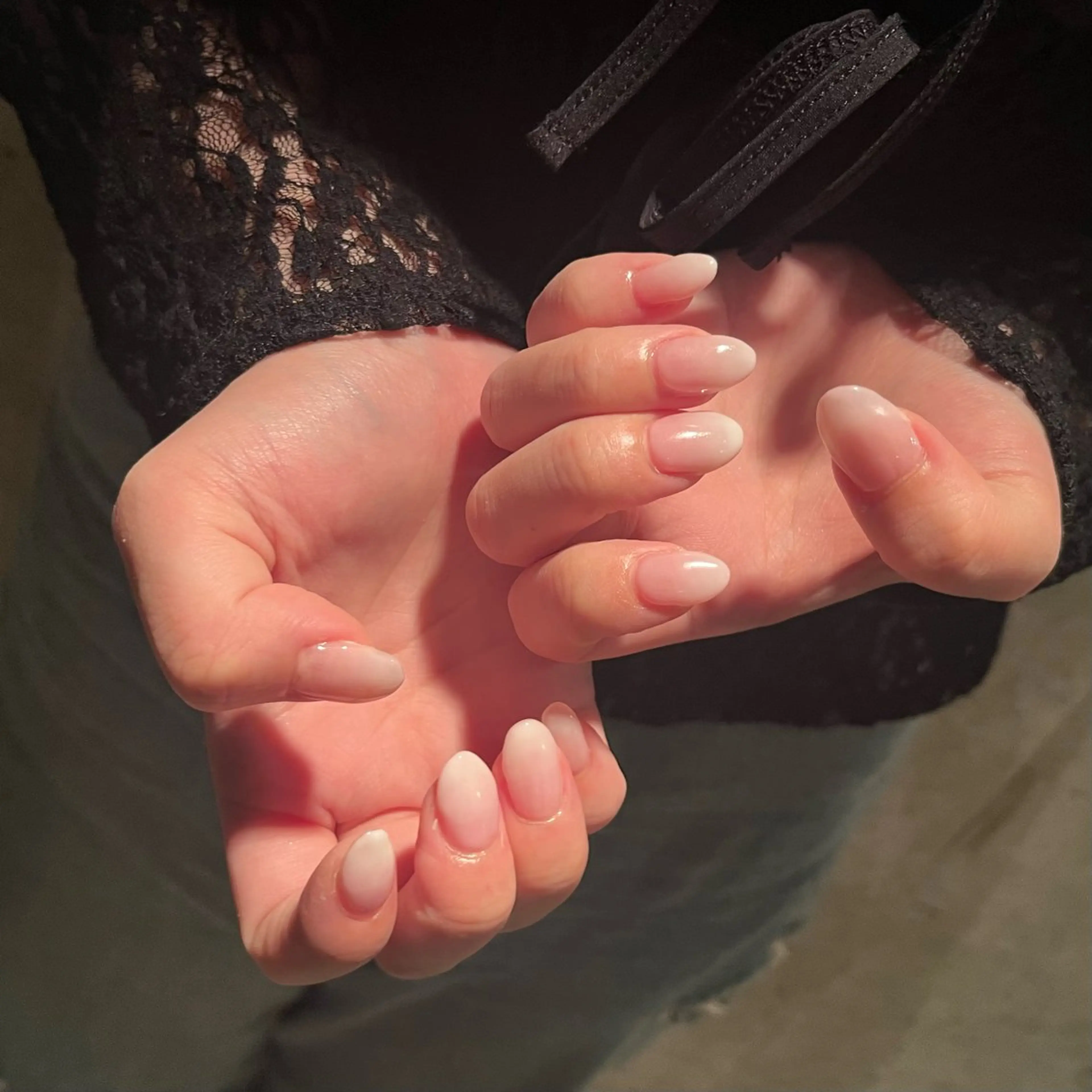 ネイル 長さ出し ジェルネイル ハンドネイル DariL Ayaのネイルデザイン