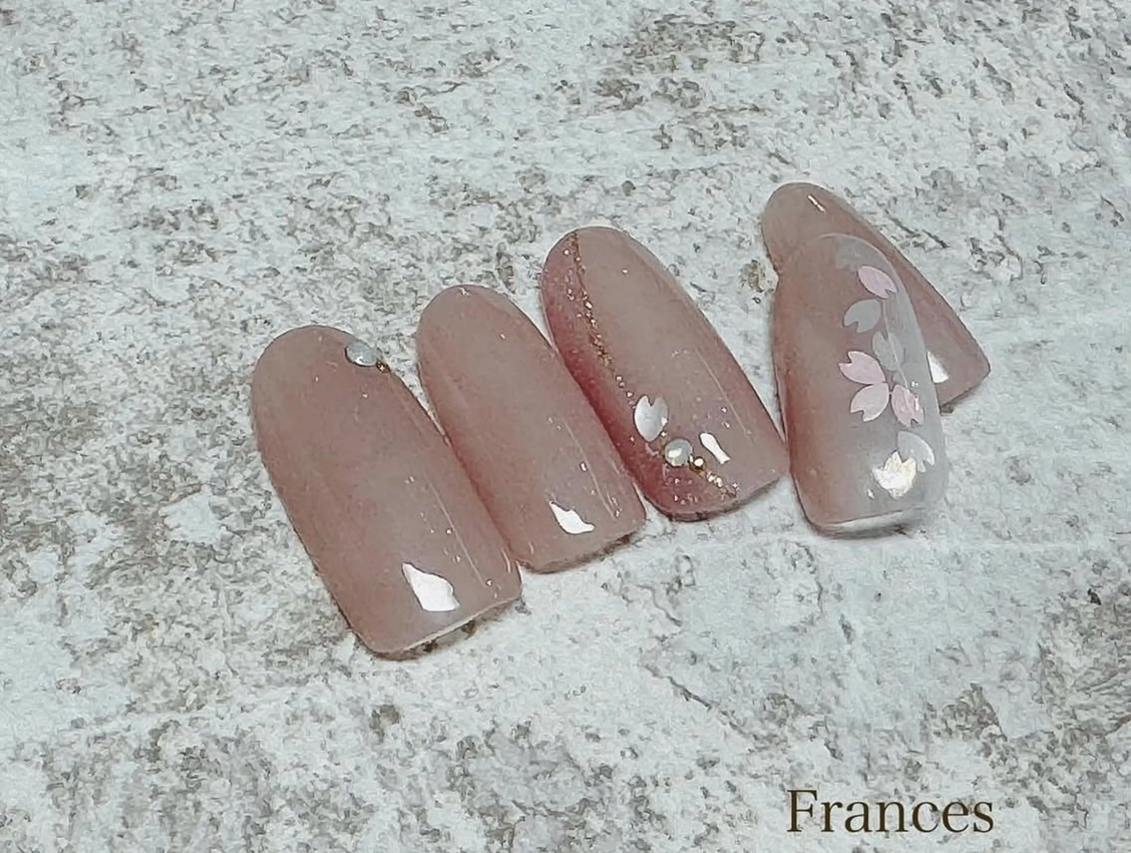 ネイル グラデーション ハンドネイル Frances 今村のネイルデザイン