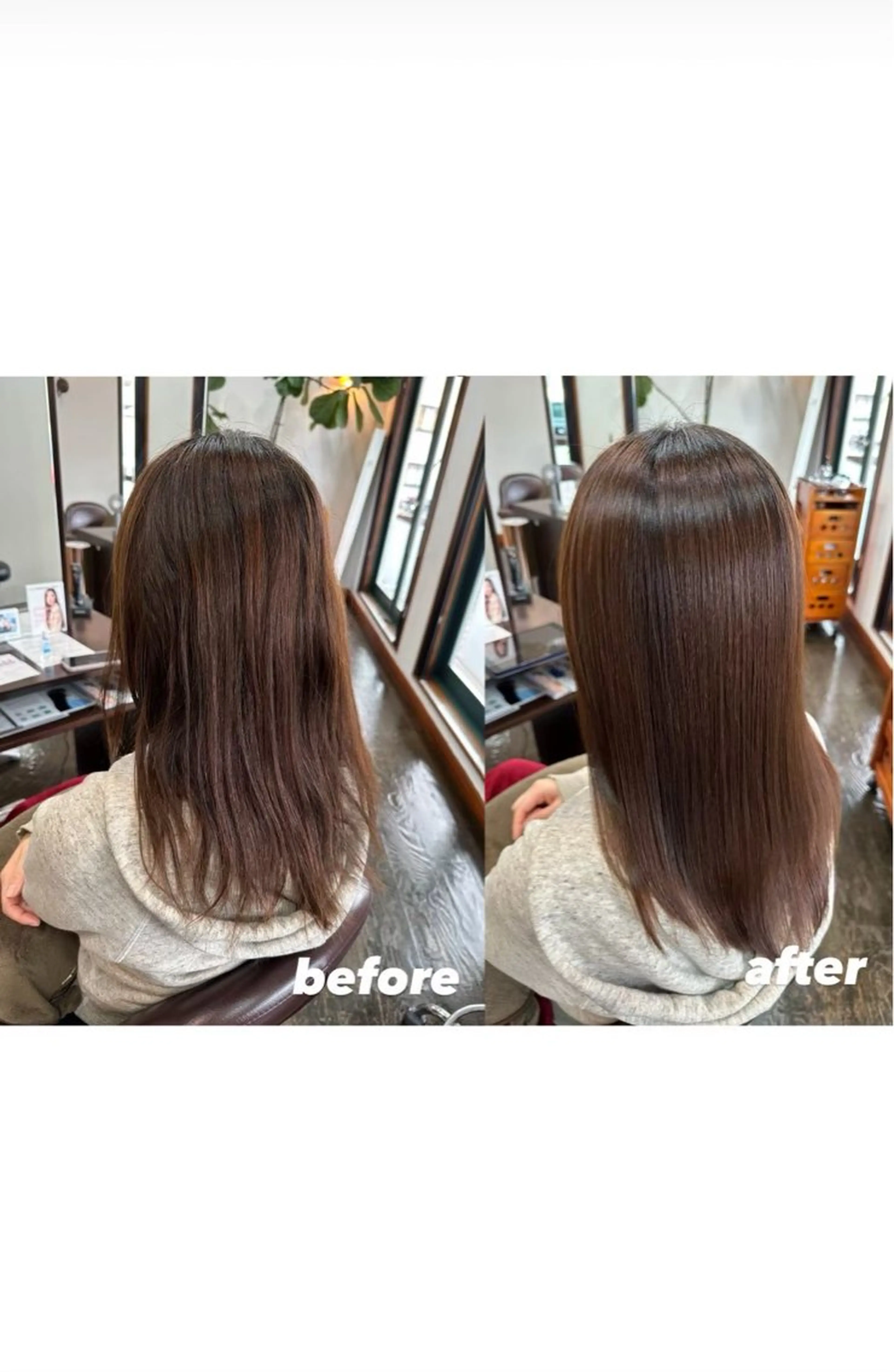 【ミニモ限定特別髪質改善】🉐ストレート＋カット💇‍♀️＋marbb付🫧の写真