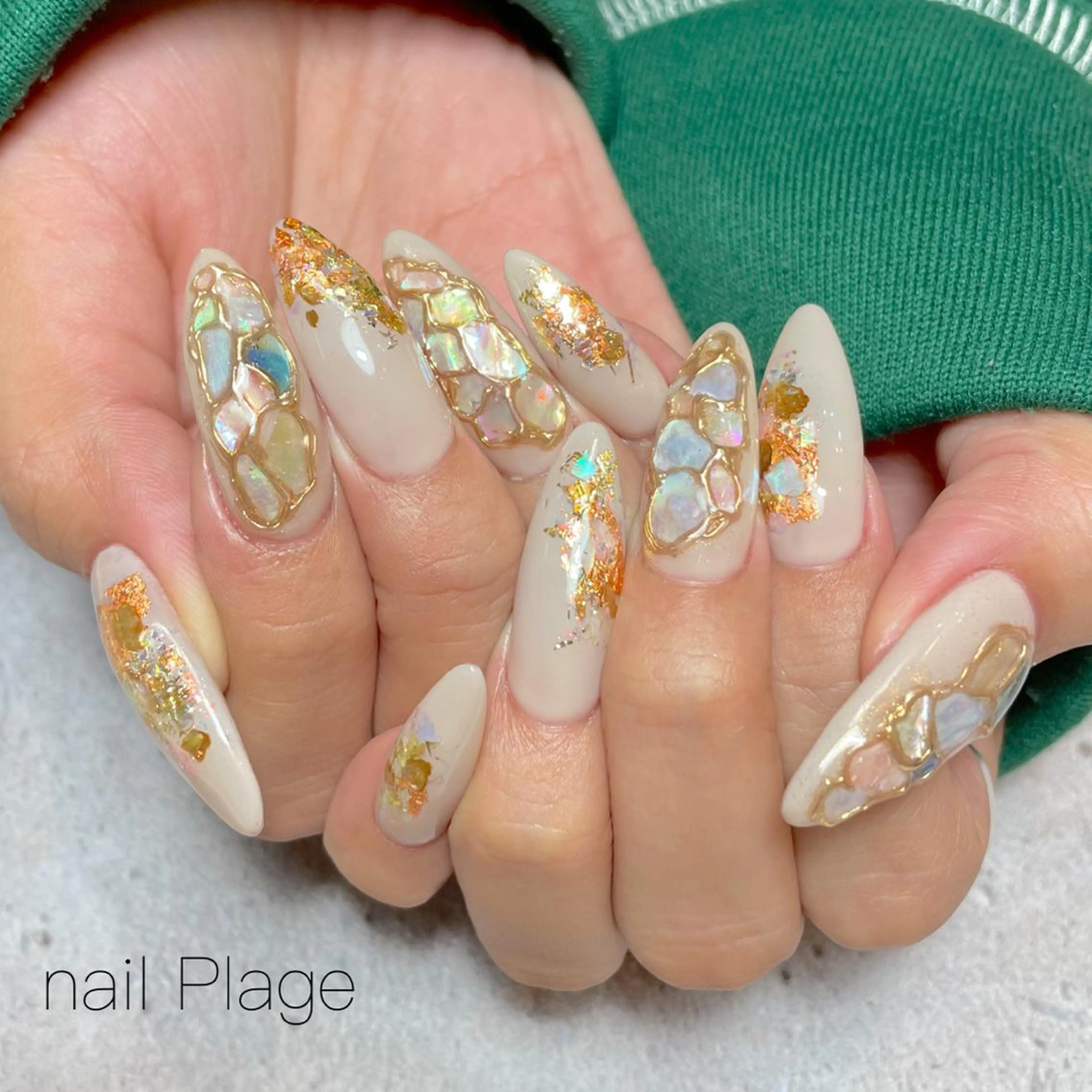 ネイル nail Plage Imai kanaのネイルデザイン