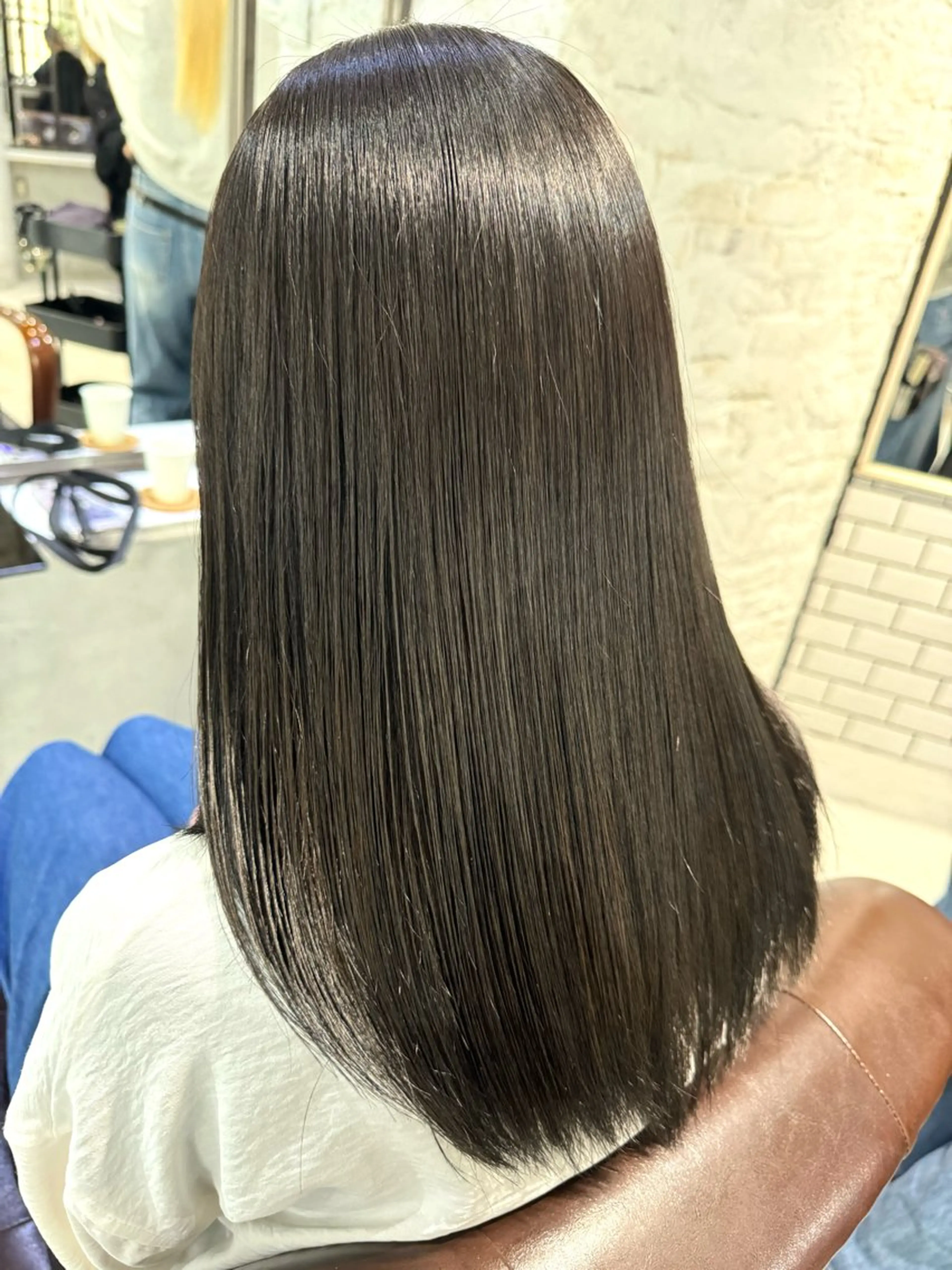 カット＋カラー＋allyオリジナル5ステップトリートメントの写真