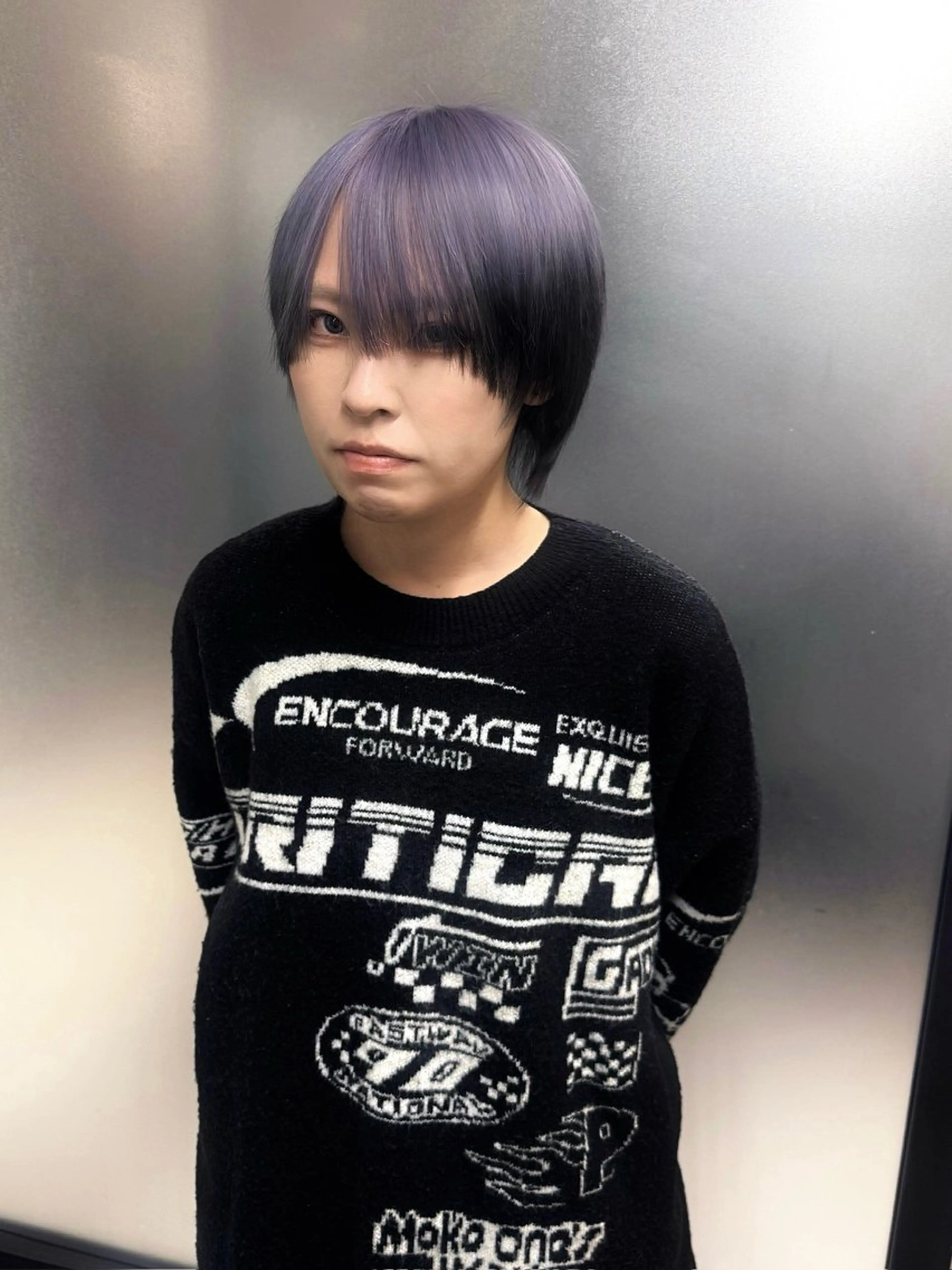 ショート カラー ヘアカラー トリートメント SALOWIN 原宿 IL Salice所属・MIMI🌻໋᳝݊ 個性派カラー⑅ ⸝꙳のヘアスタイル