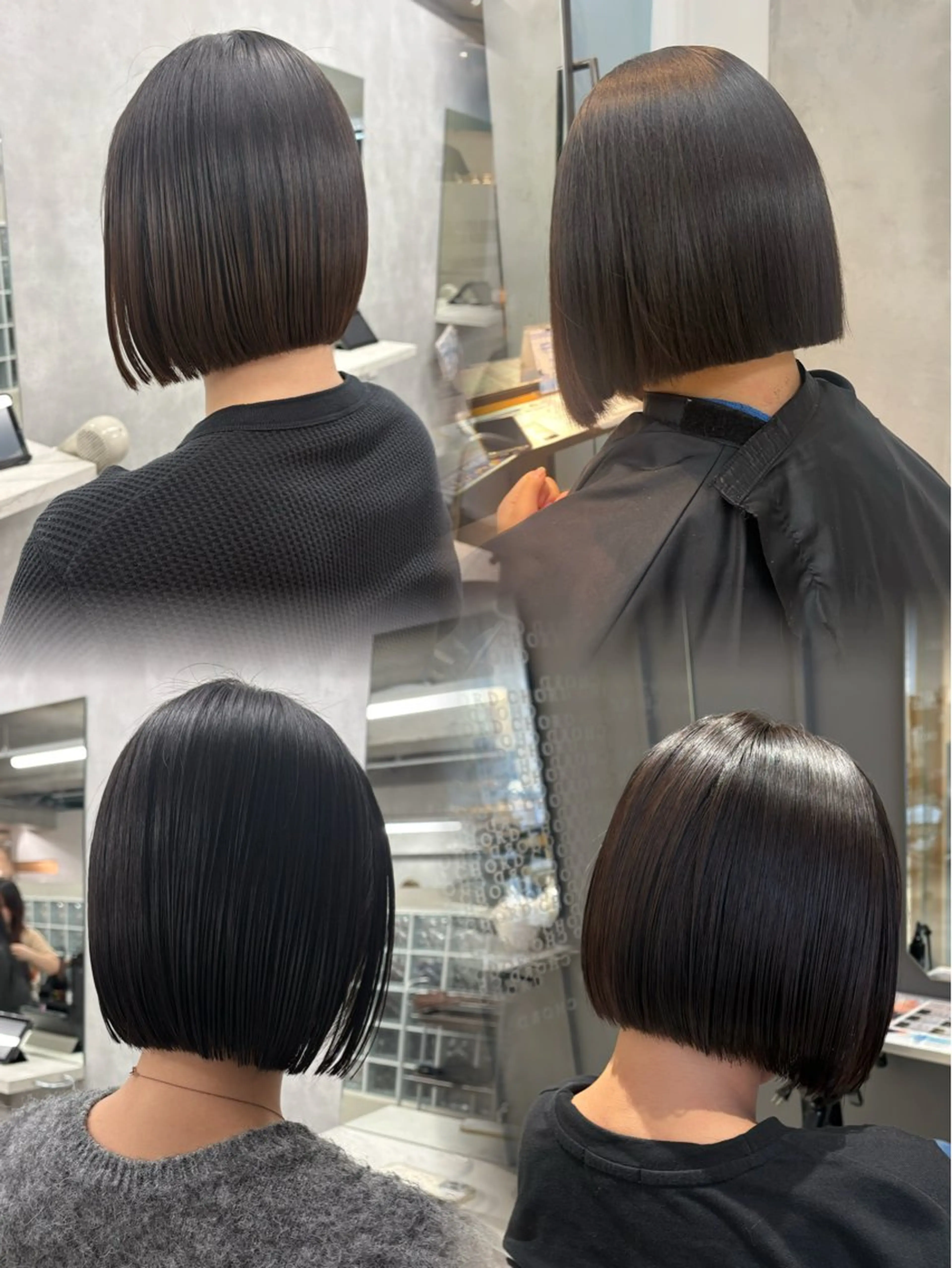 💜ボブカット🩷の写真