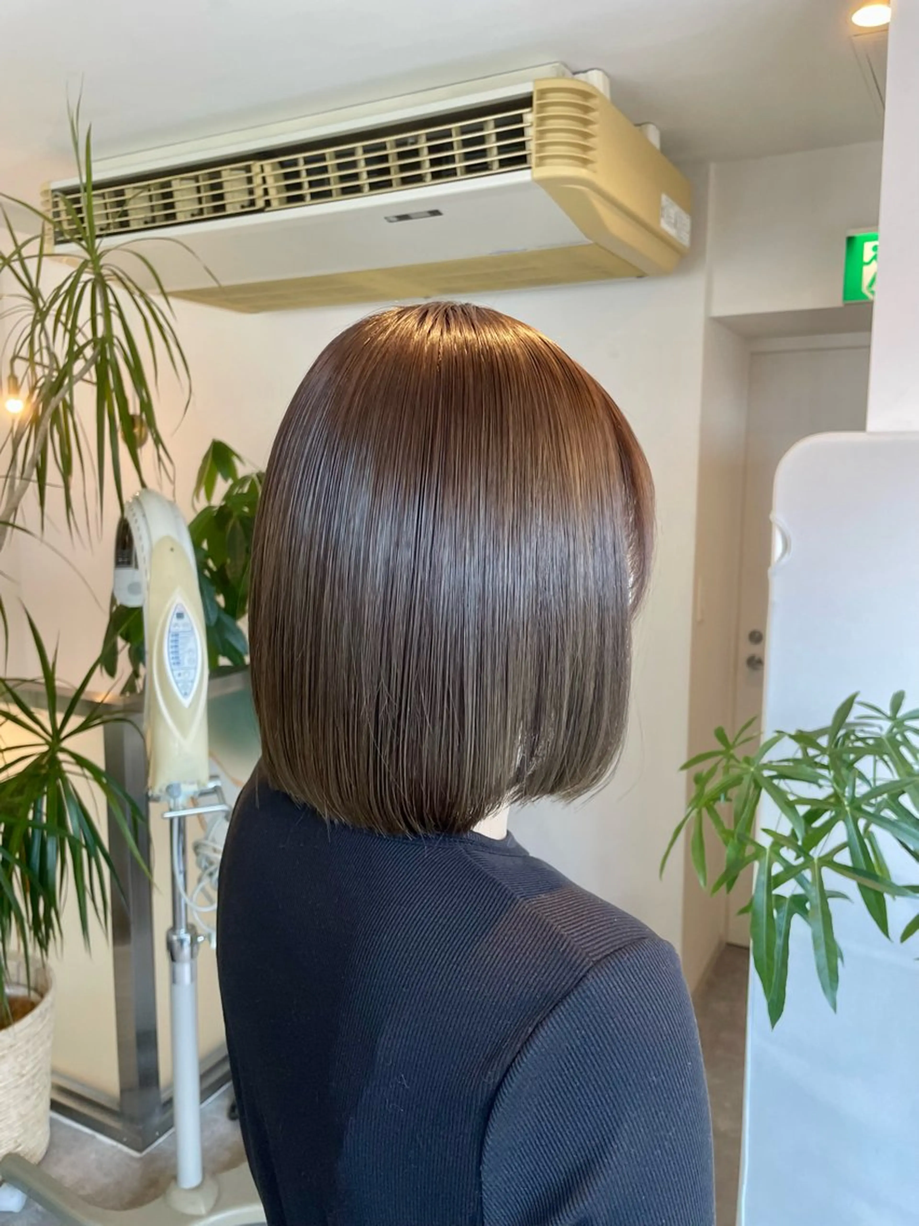 ショート カラー グレージュ Jr.stylist 彩乃のヘアスタイル