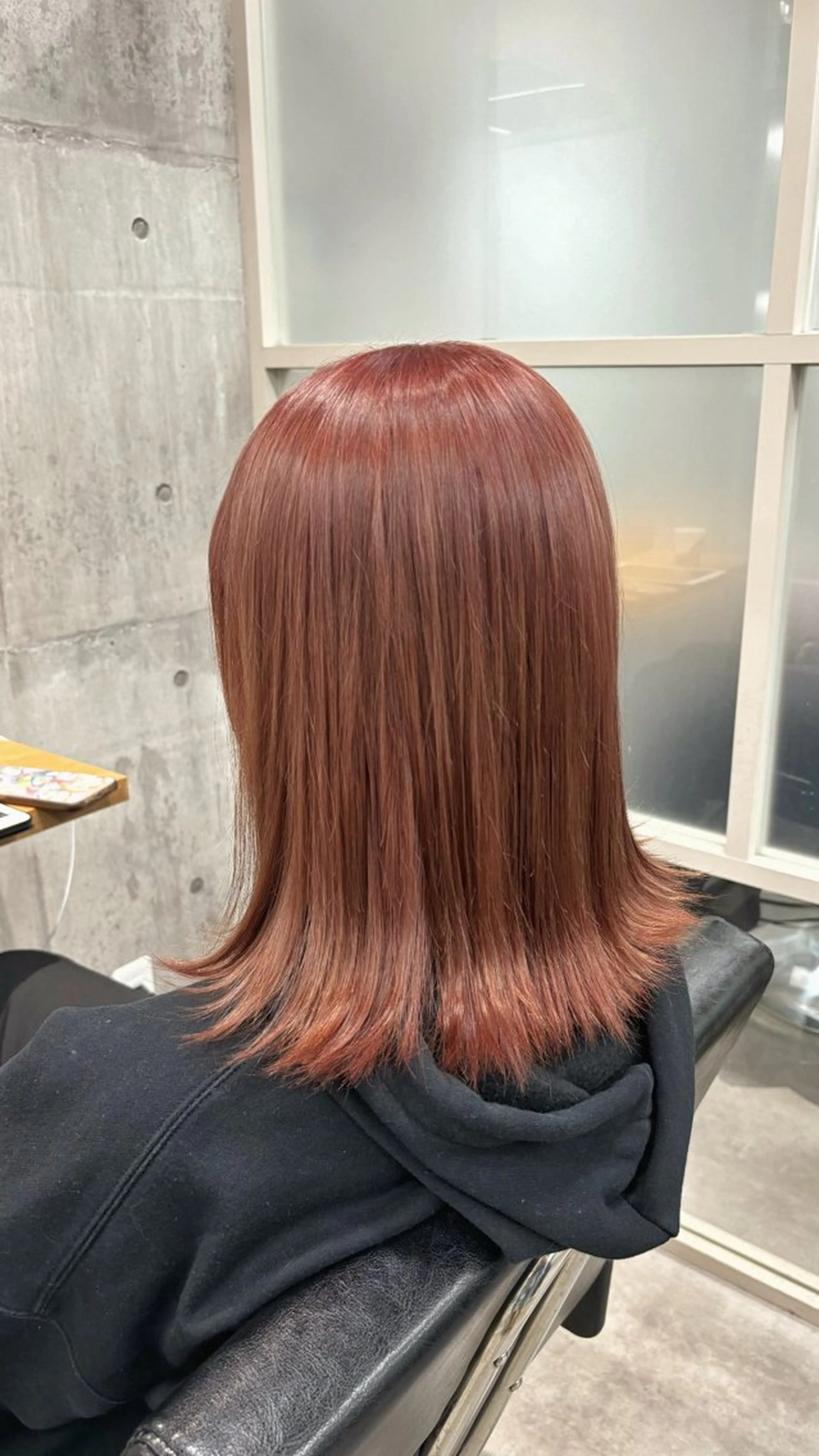 ミディアム カラー ヘアアレンジ レッドカラー バイオレットカラー 🌷大澤ゆい🌷 stylistのヘアスタイル