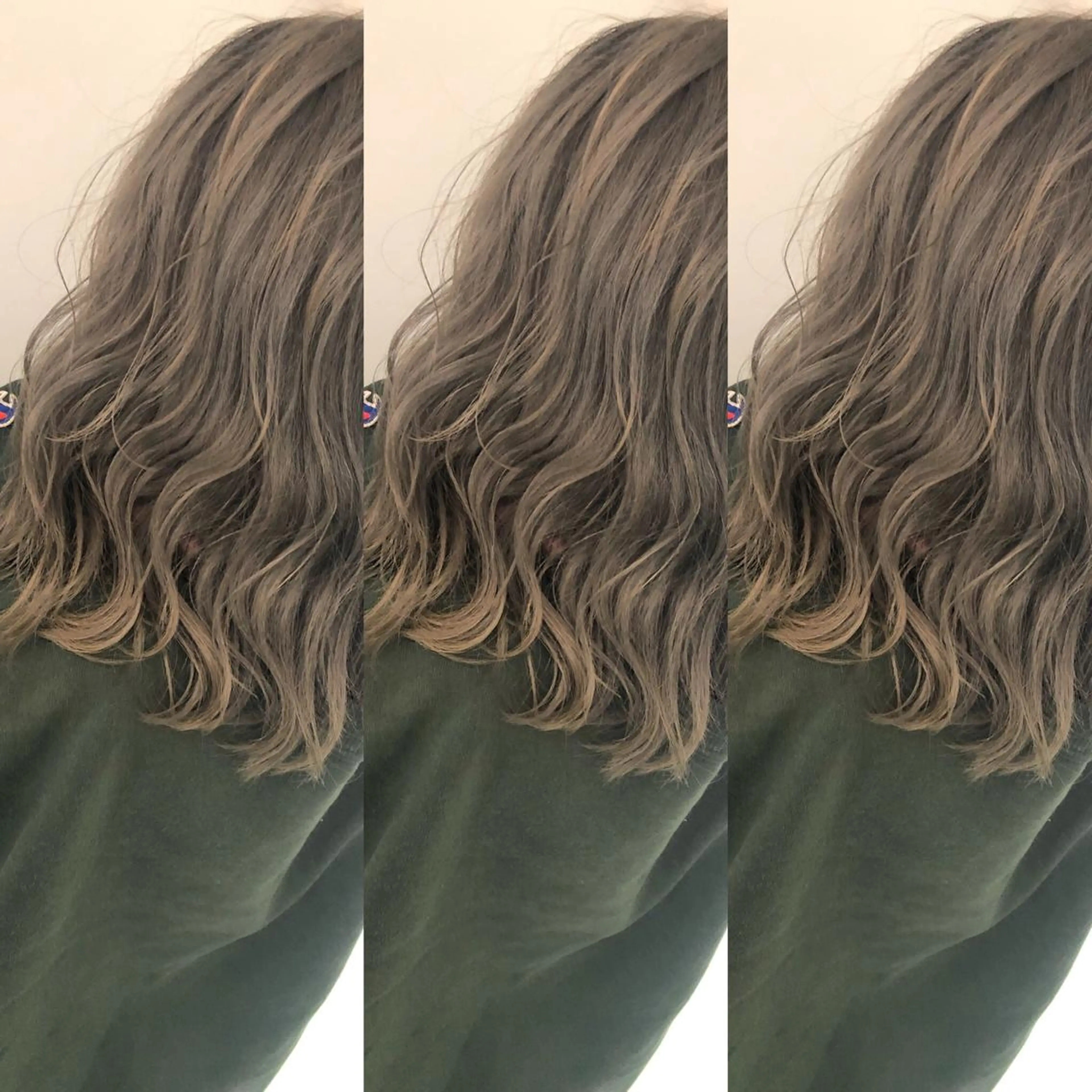 ブリーチオンカラーとカットメニューの写真