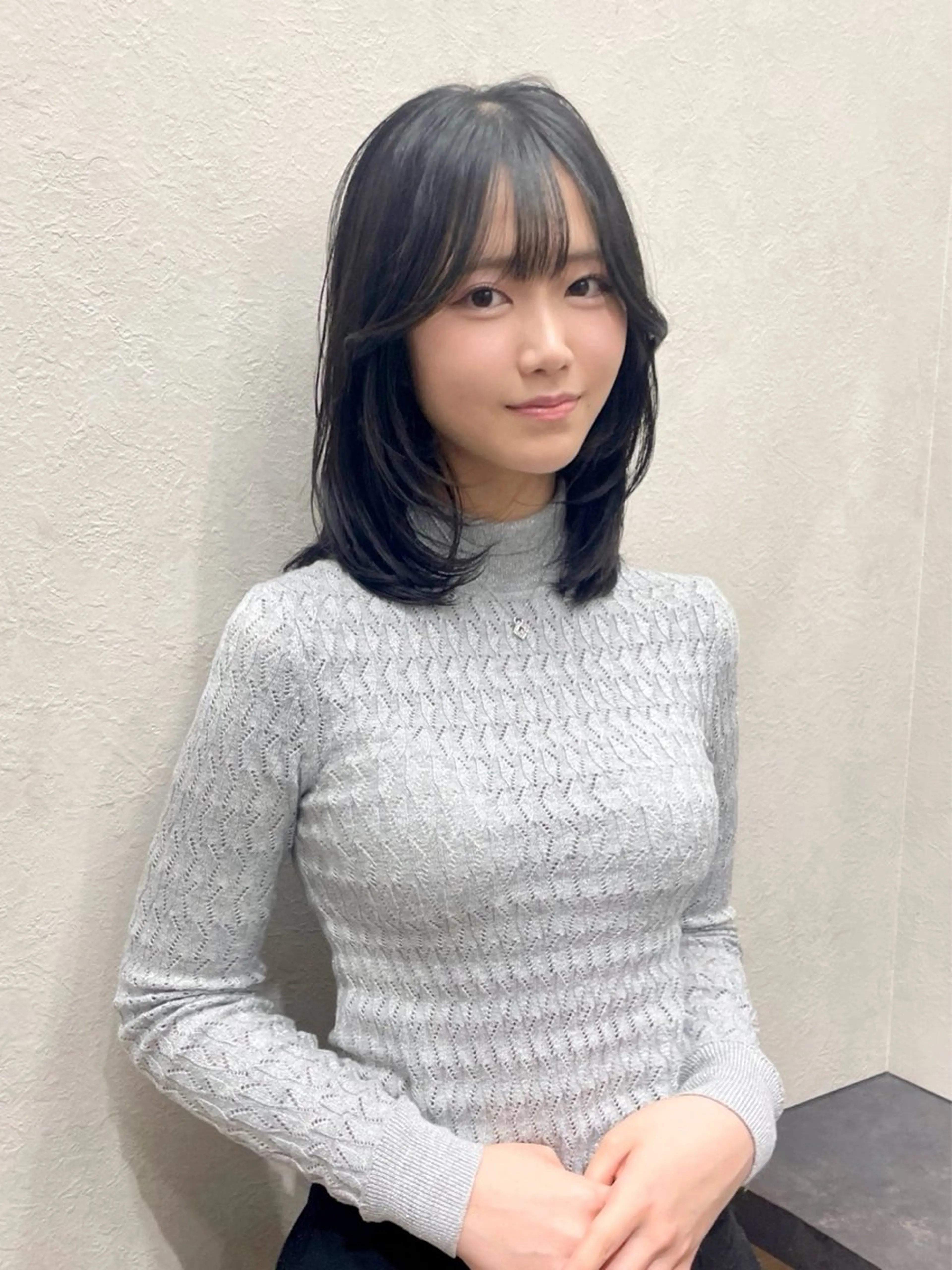 ミディアム FRAME spa&hair room博多店【フレーム】所属・髪質改善｜顔周り｜博 多｜川上智也のヘアスタイル