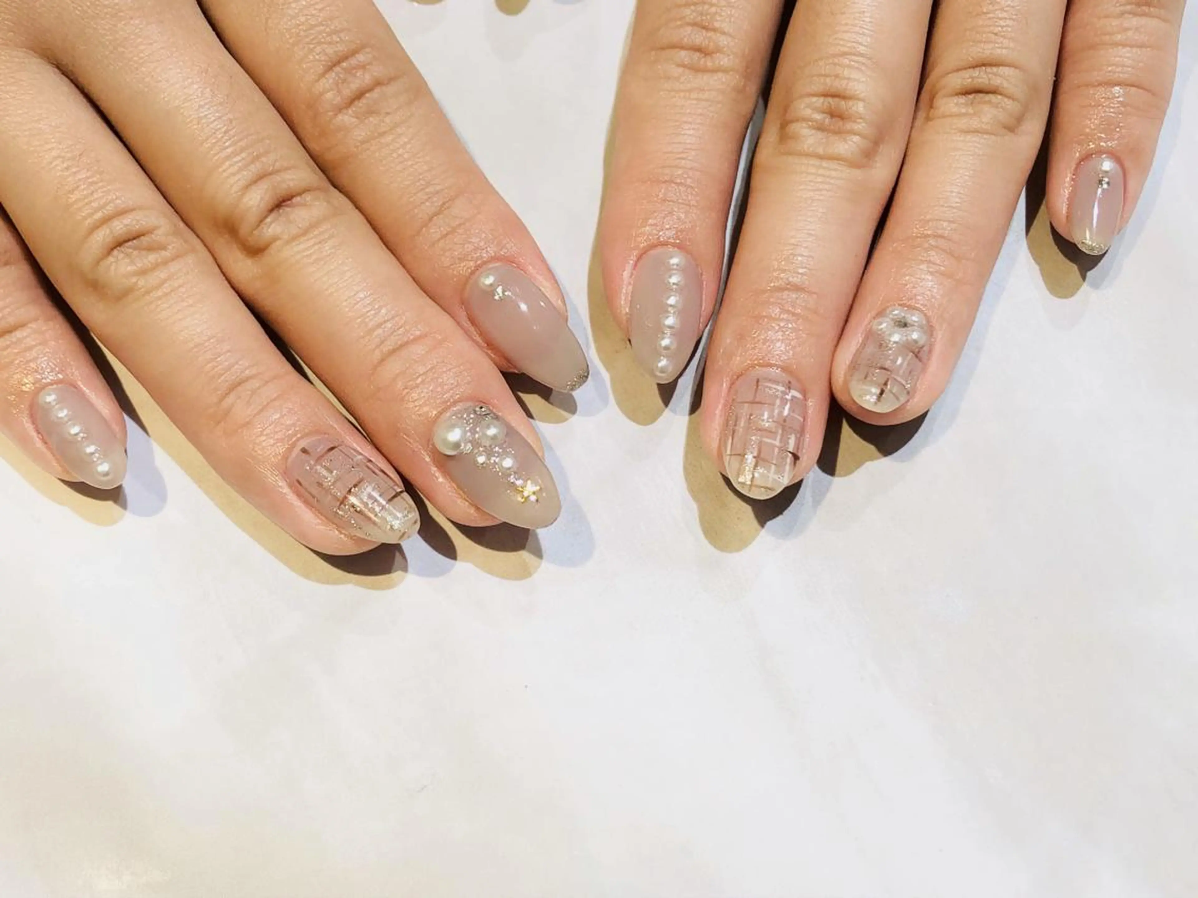 ネイル 舞田 苑香のネイルデザイン