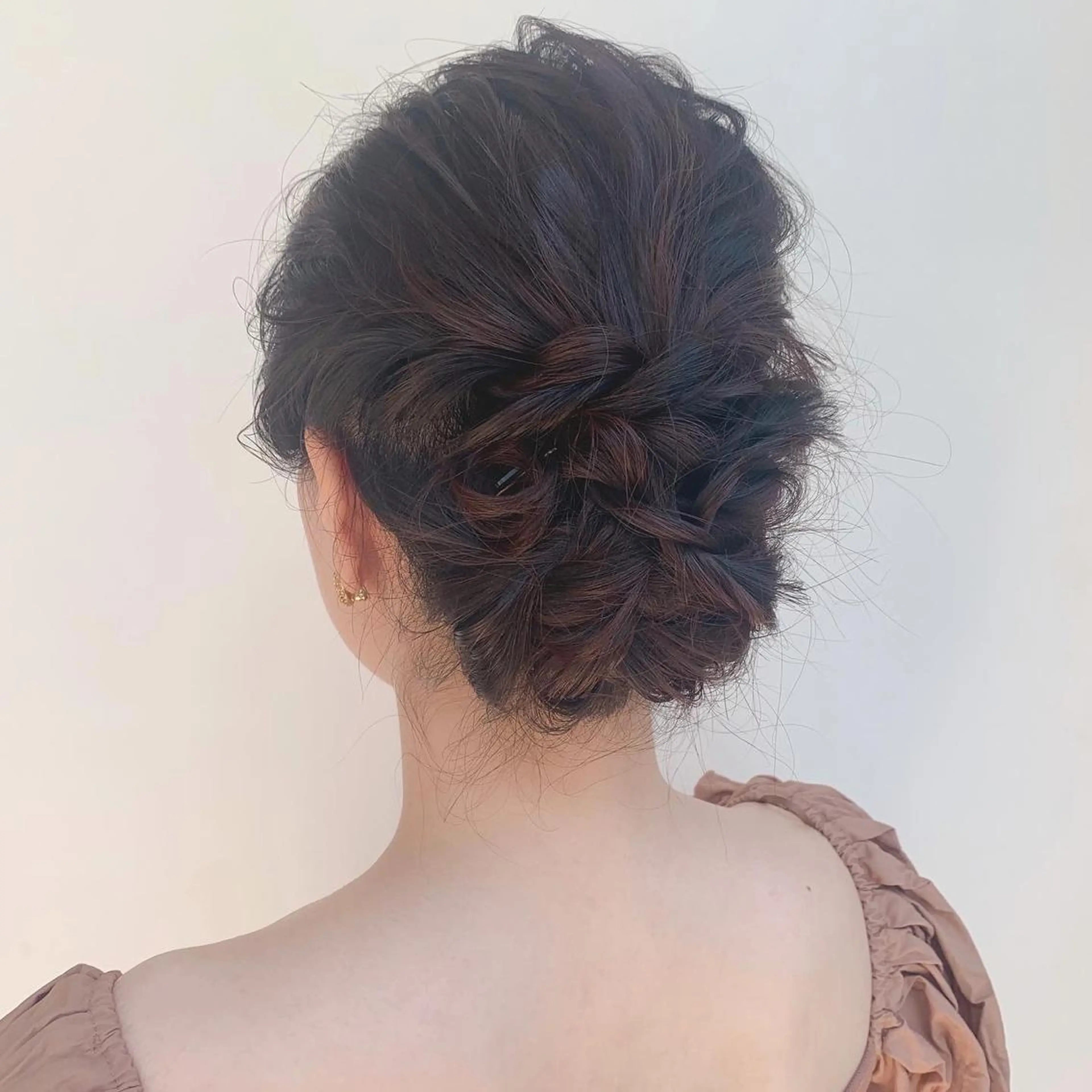 お呼ばれヘアアレンジ🎀♡の写真