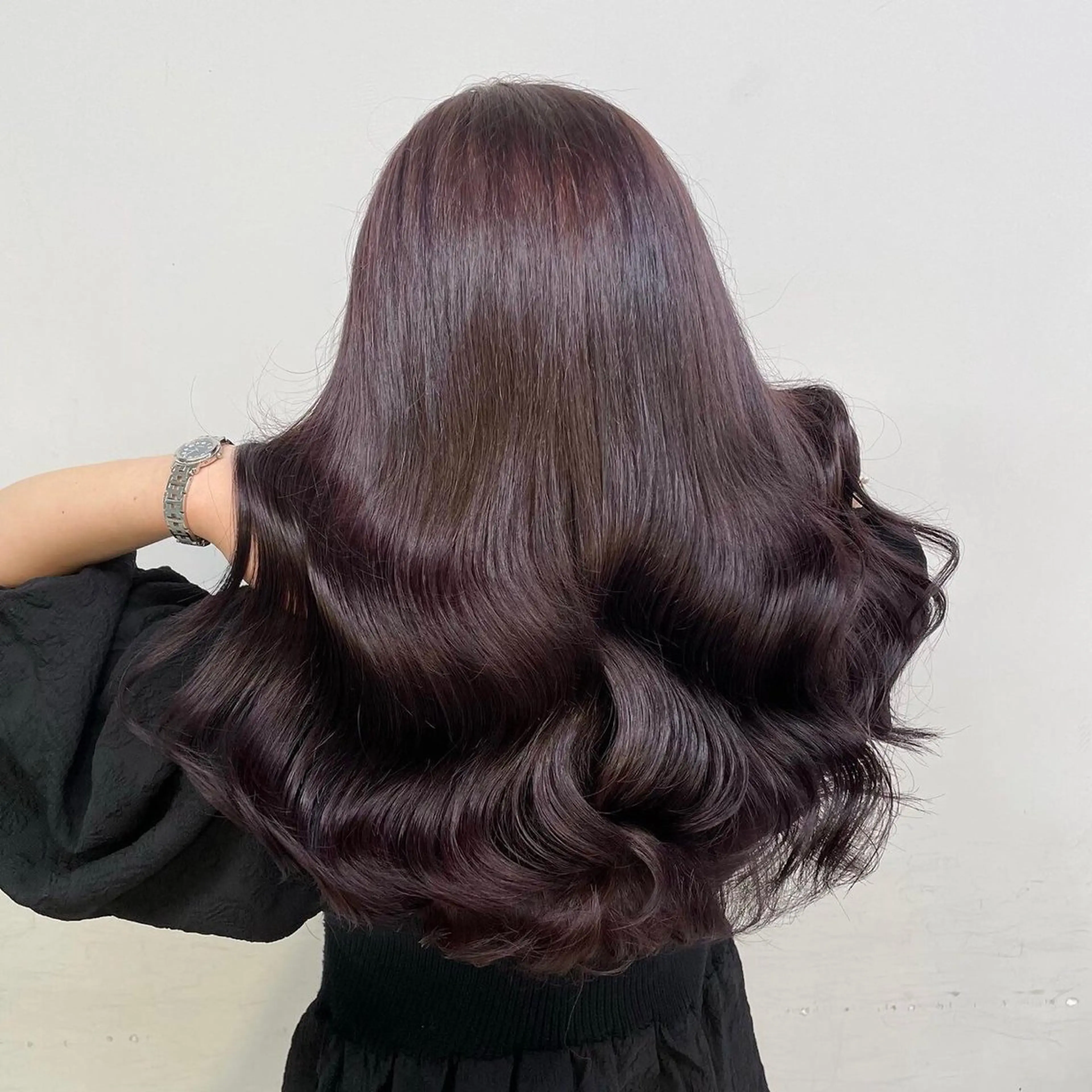 セミロング カラー ヘアアレンジ ヘアカラー トリートメント ヘッドスパ ヘアセット 🤍CANDY横浜 【公式】🤍のヘアスタイル