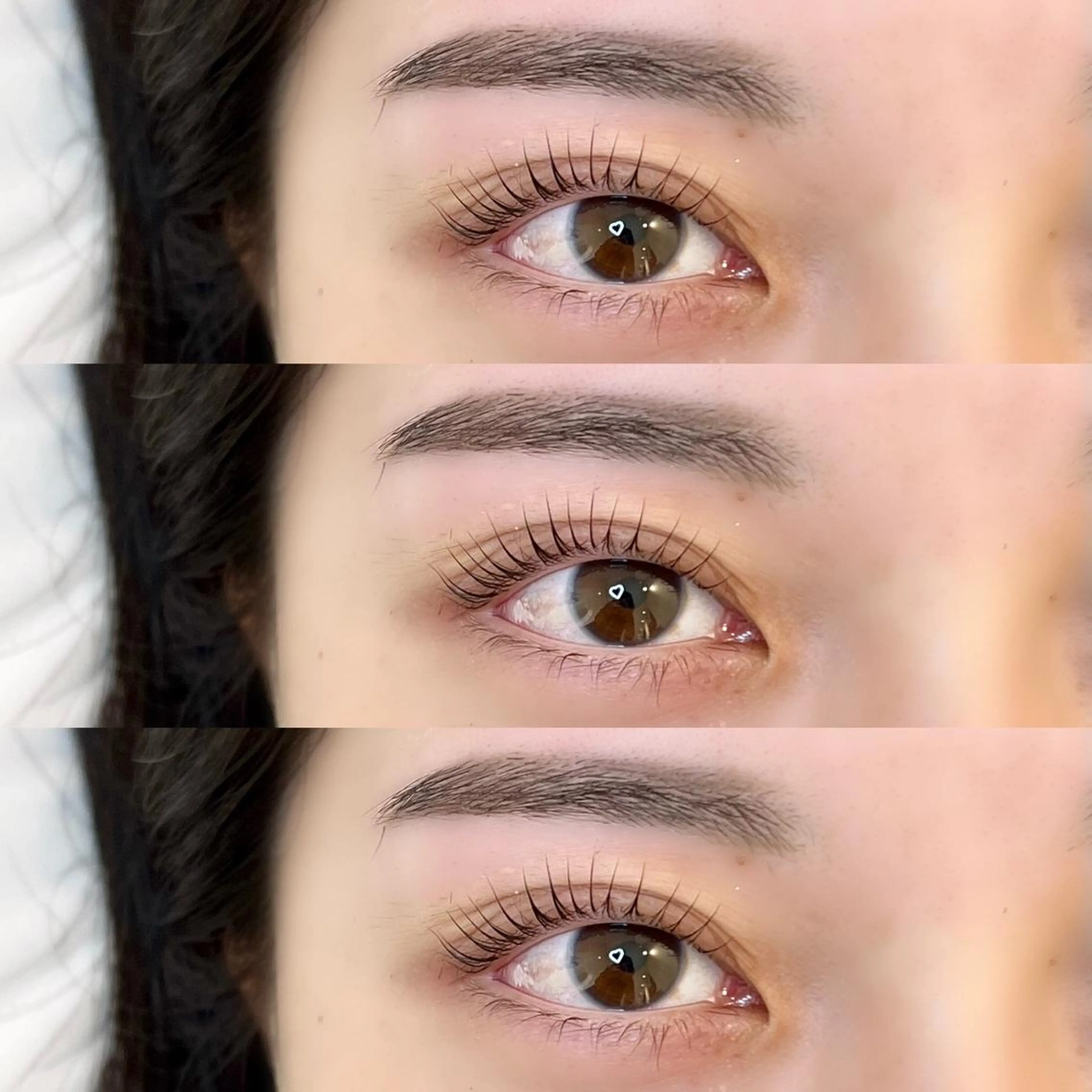 マツエク・マツパ アイブロウ マツパ marbles 安田 未優のマツエク・マツパデザイン