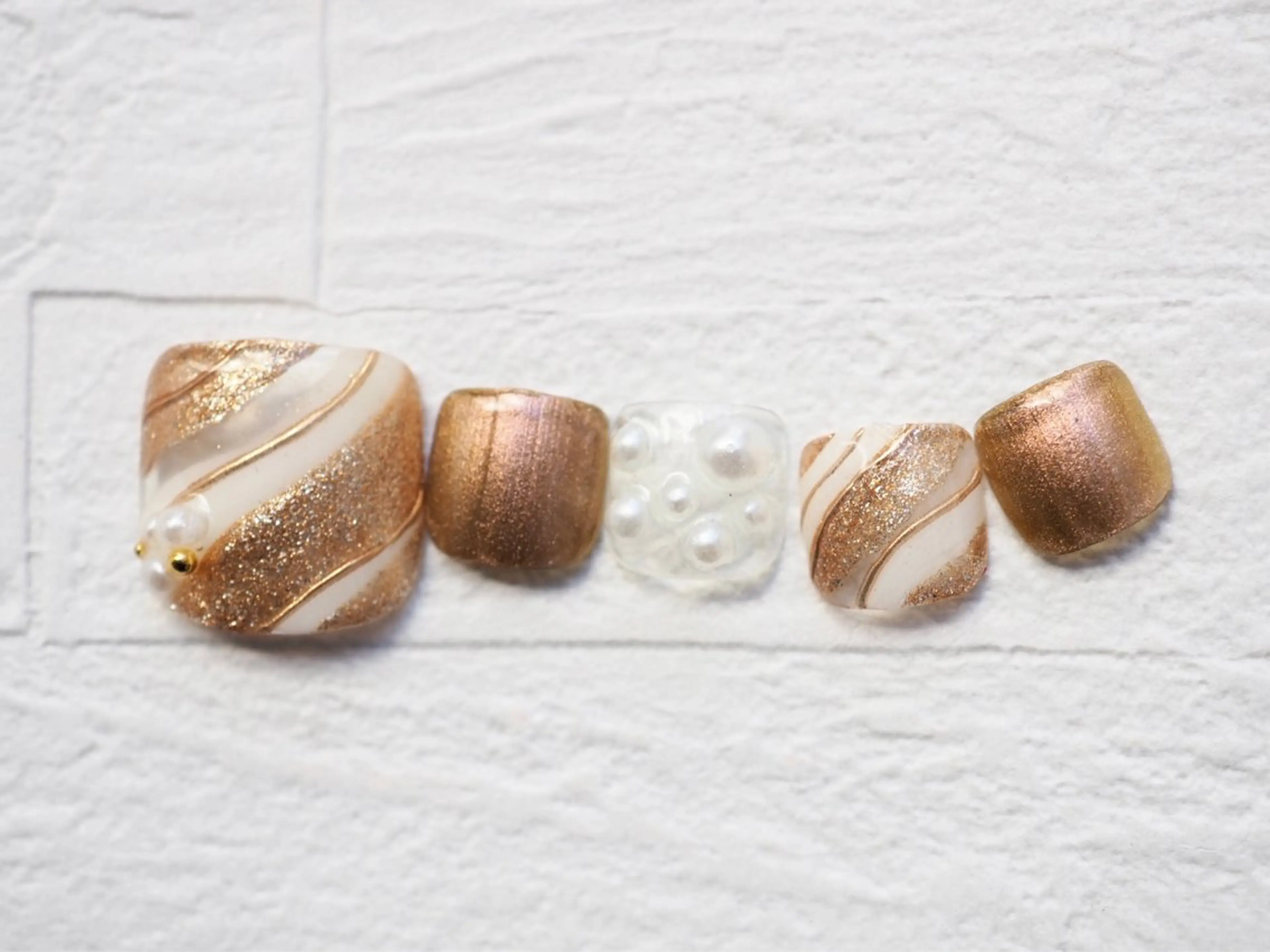 ネイル フットネイル トップネイリスト Ribbon立川店のネイルデザイン